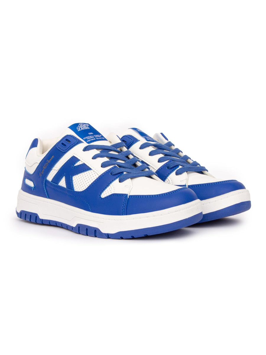 Mens Studio Kay Skater Trainers Blue/White