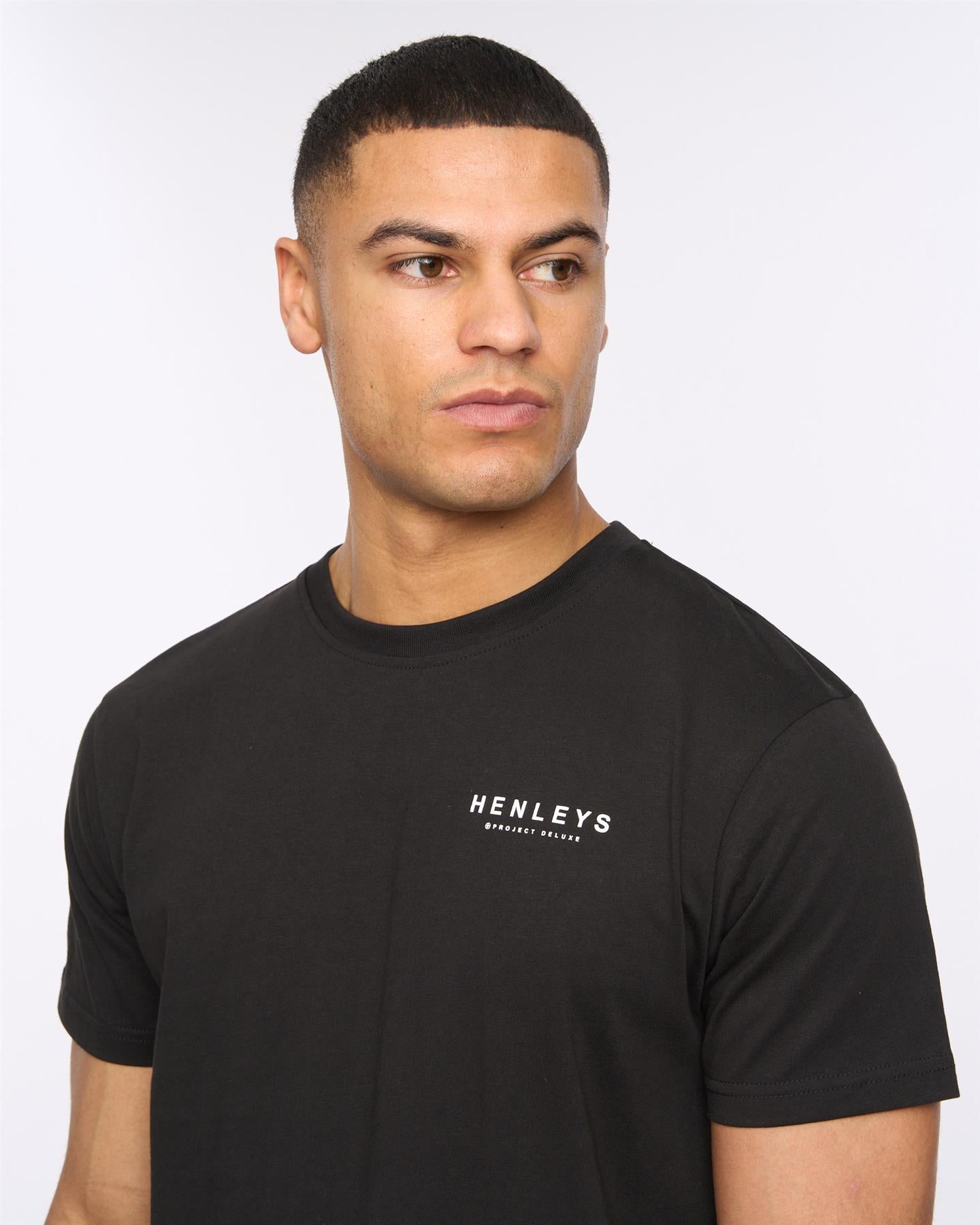 Mens Henycore Lounge Set Black