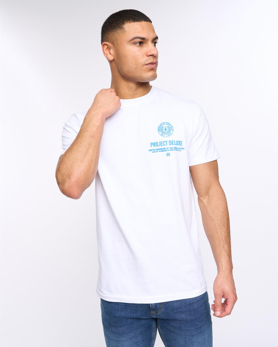 Mens Henstamp T-Shirt Optic White