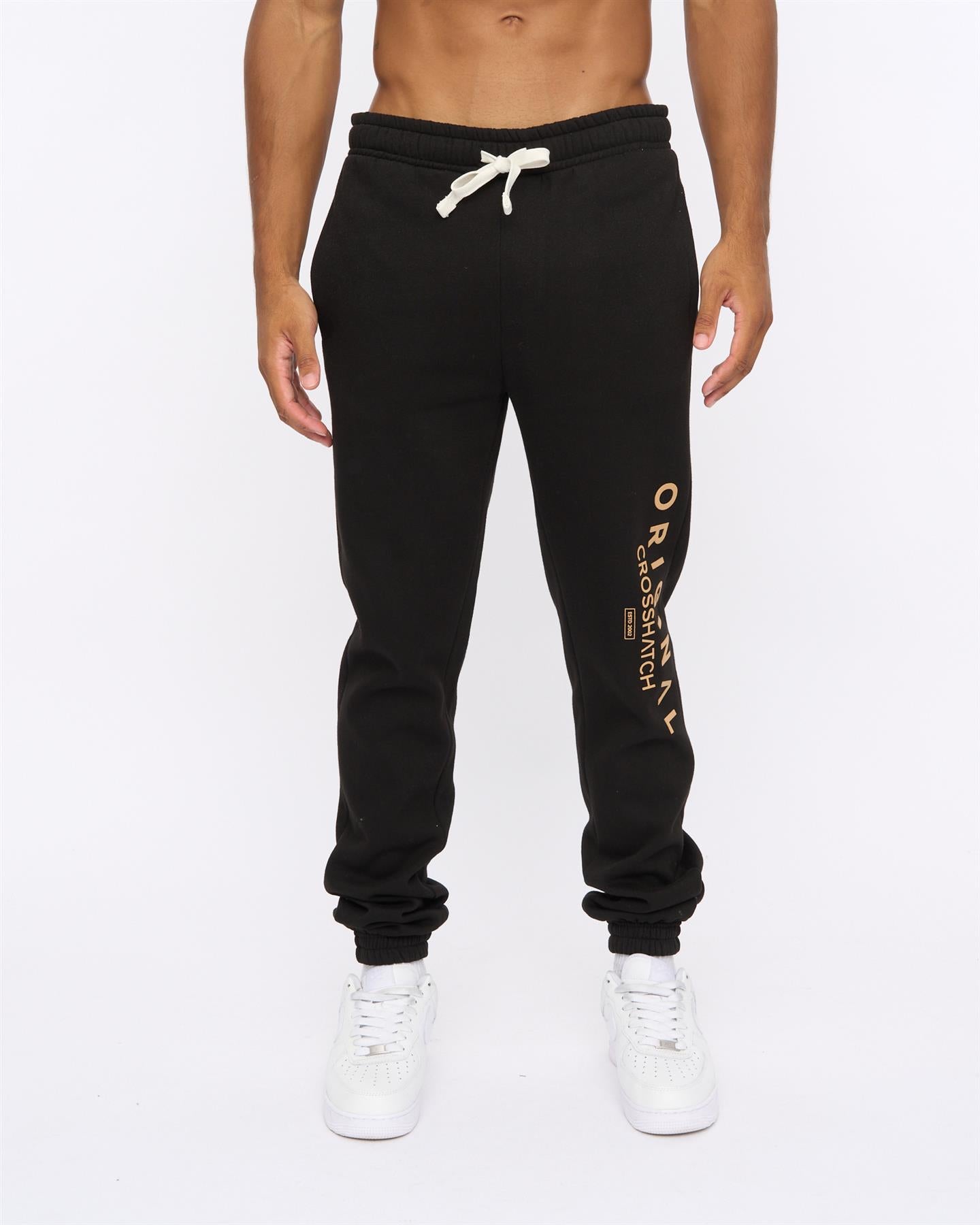 Mens Jamals Joggers Black