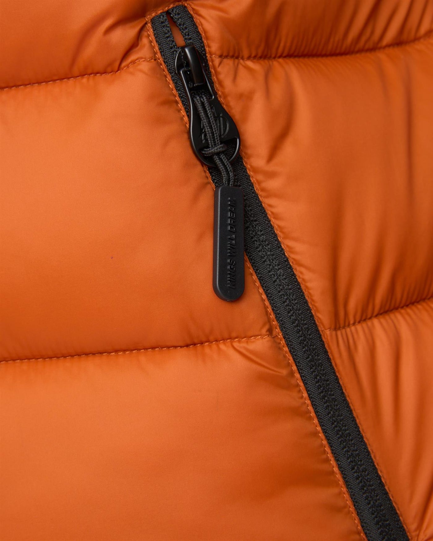Mens Barcana Puffer Jacket Orange
