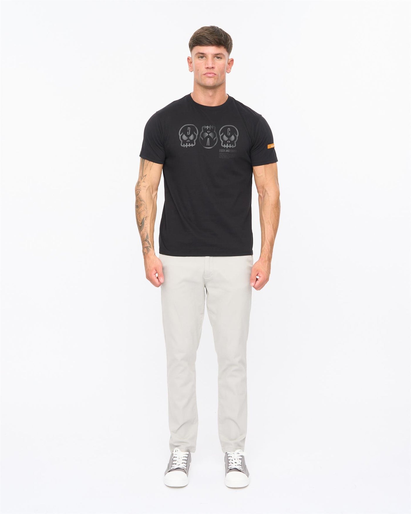 Mens Deltamans T-Shirt Black