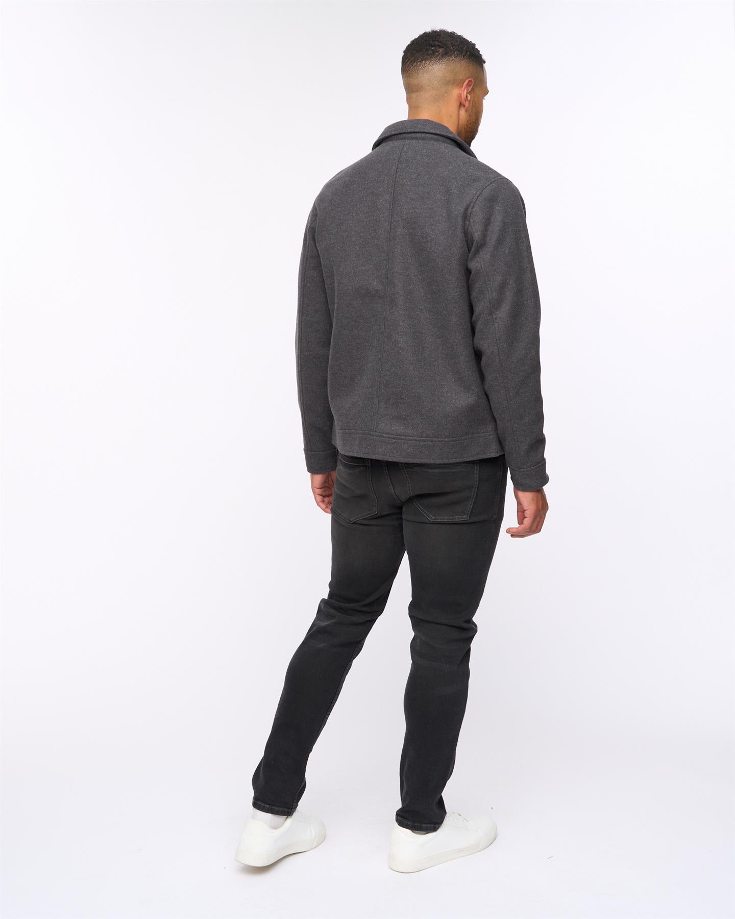 Earnshaw Overshirt Charcoal