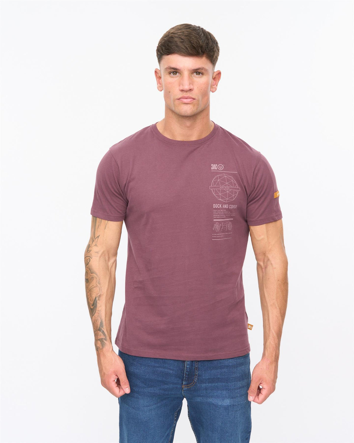 Mens Ashland T-Shirt Raisin
