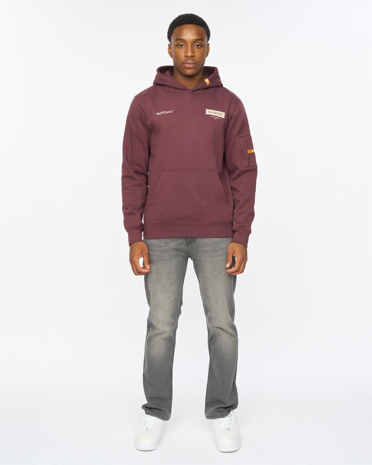 Mens Marsak V2 Hoodie Raisin