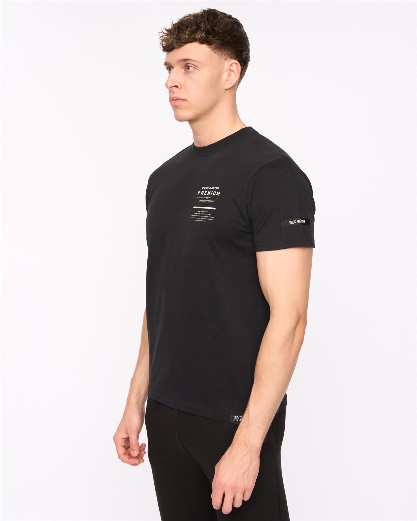 Mens Rayland T-Shirt Black