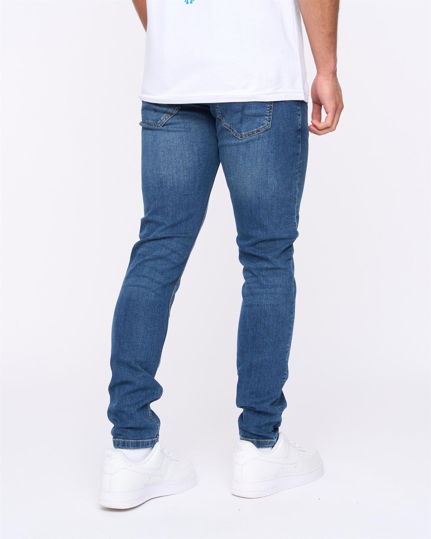 Mens Mayhen Slim Fit Jeans Stone Wash