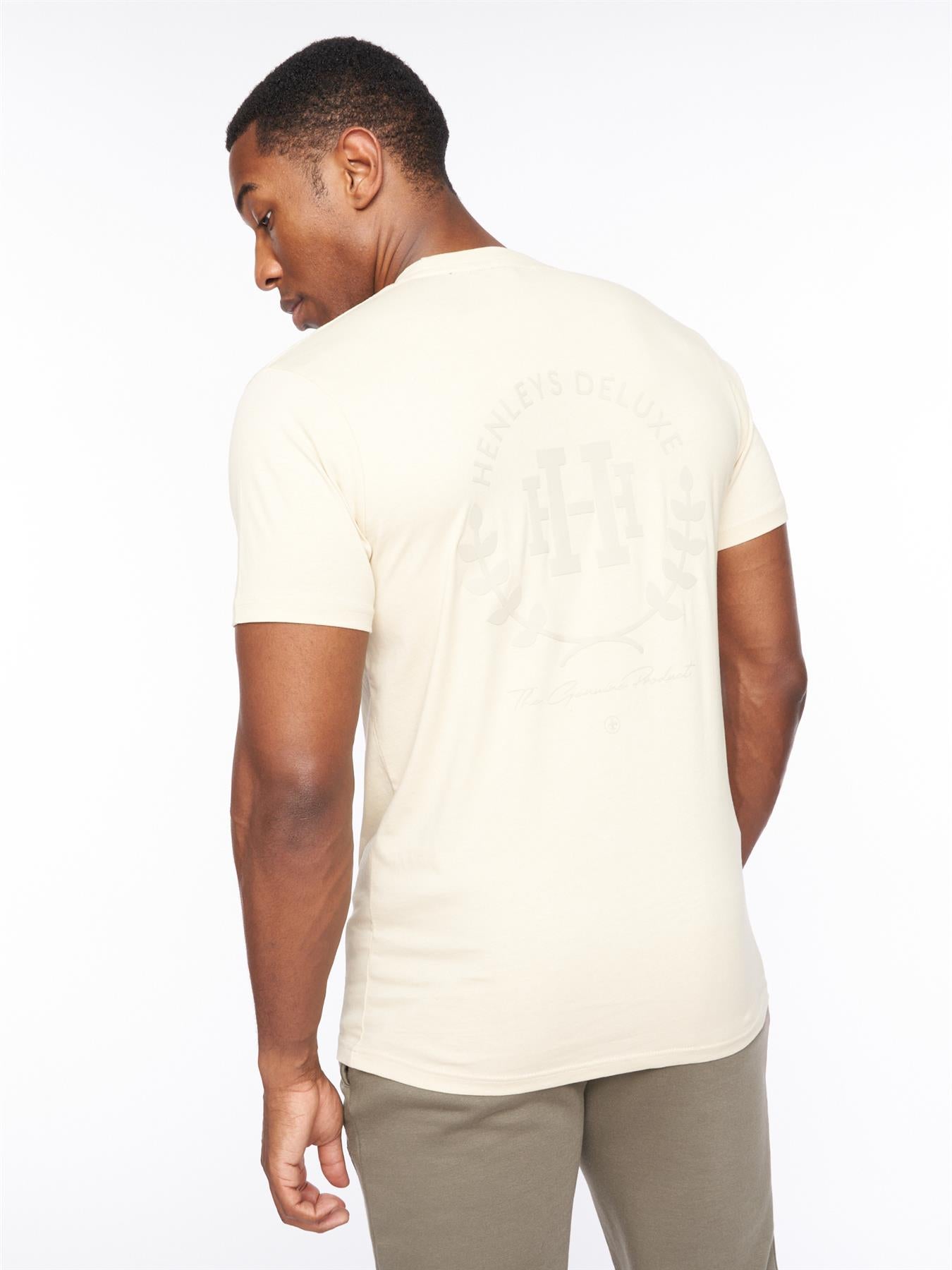 Mens Alston T-Shirt Beige