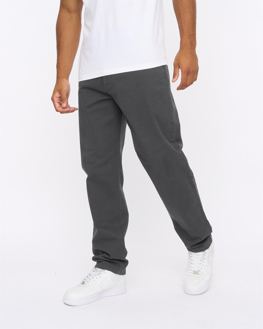 Mens Chalford Baggy Chinos Anthracite