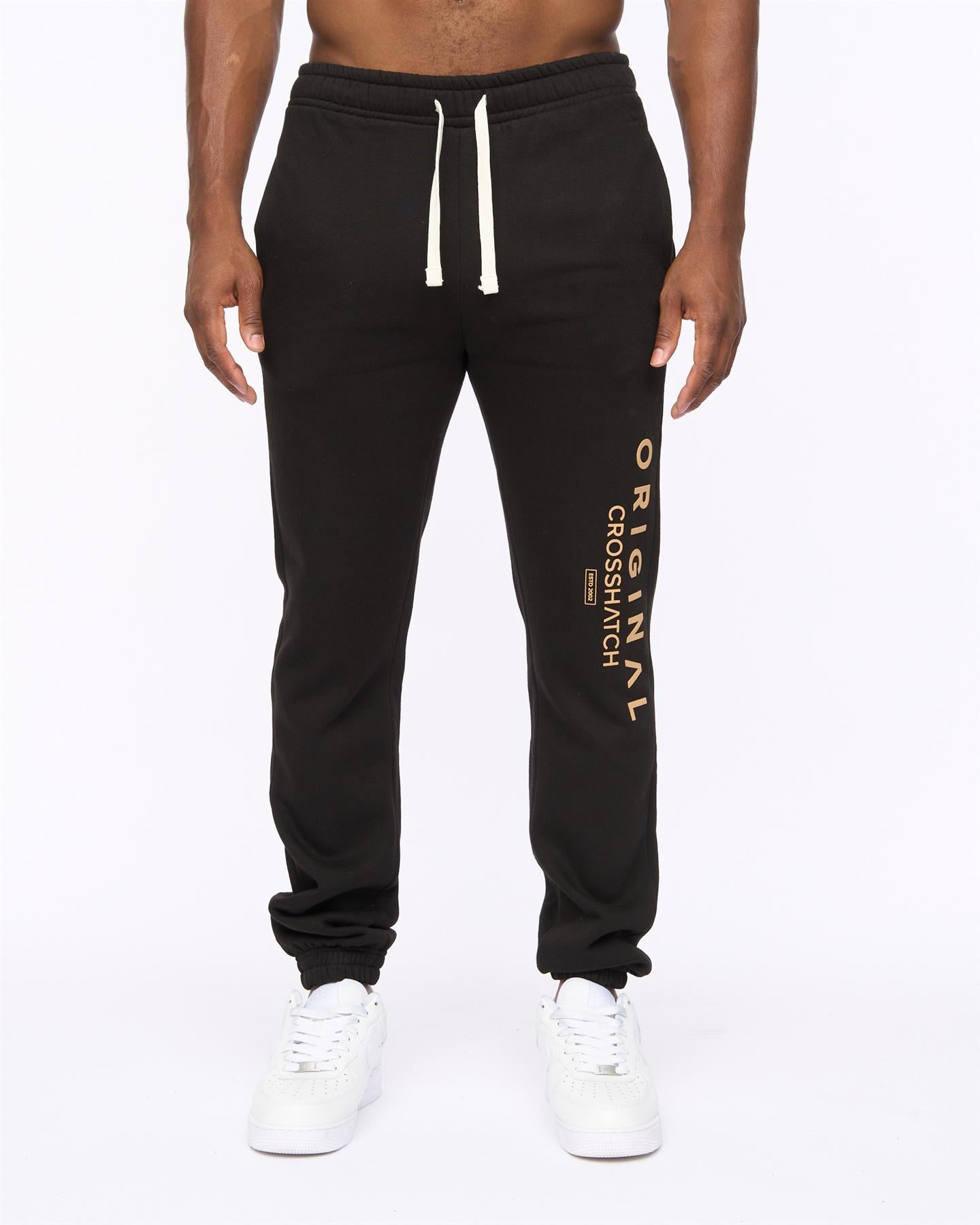 Mens Jamals Joggers Black