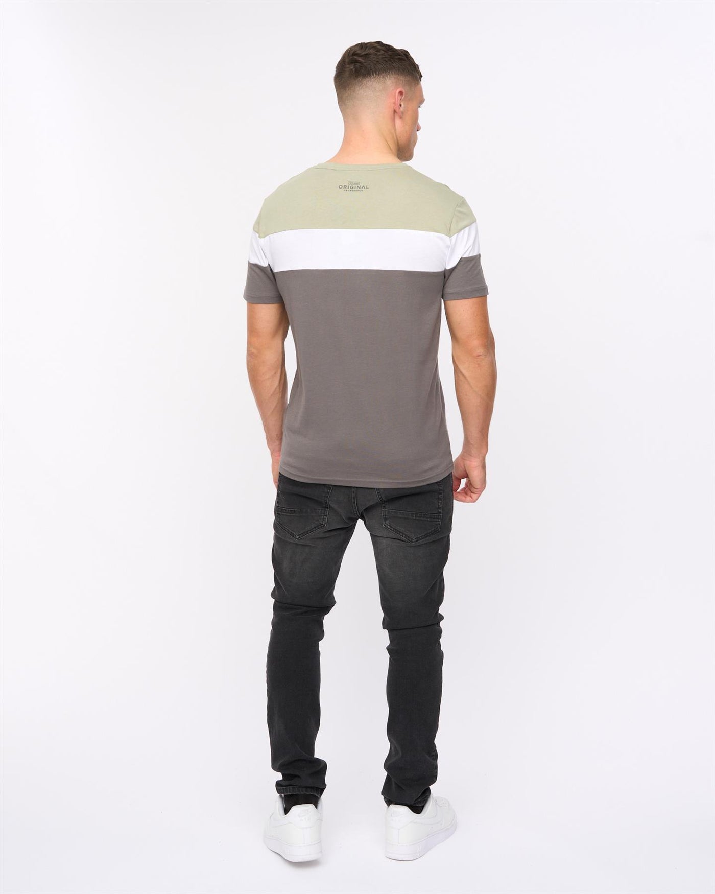 Mens Pattermay T-Shirt Light Olive