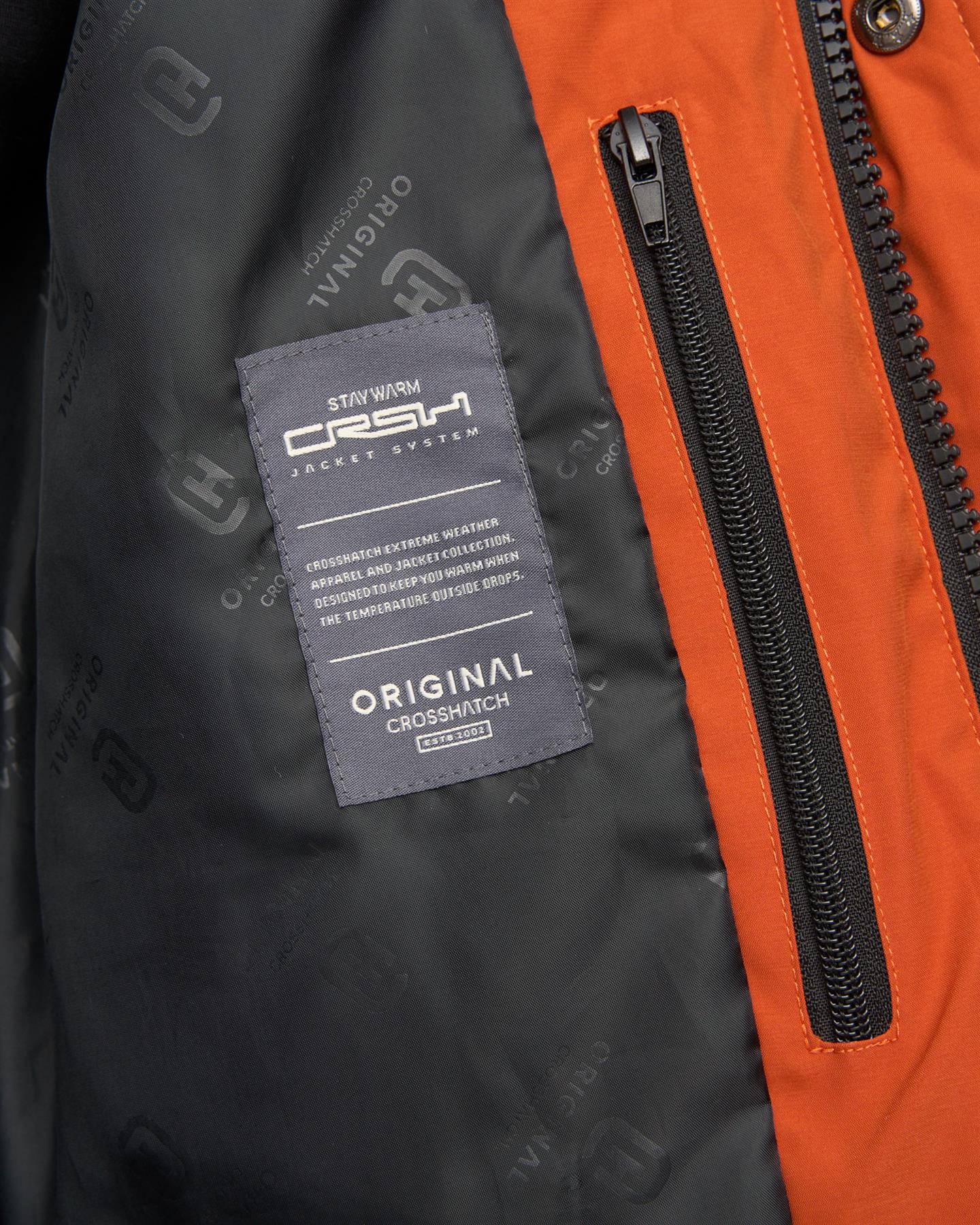 Mens Menray Jacket Burnt Orange
