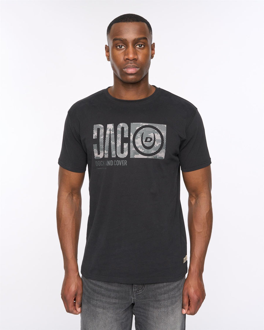 Mens Hexocamo T-Shirt Black