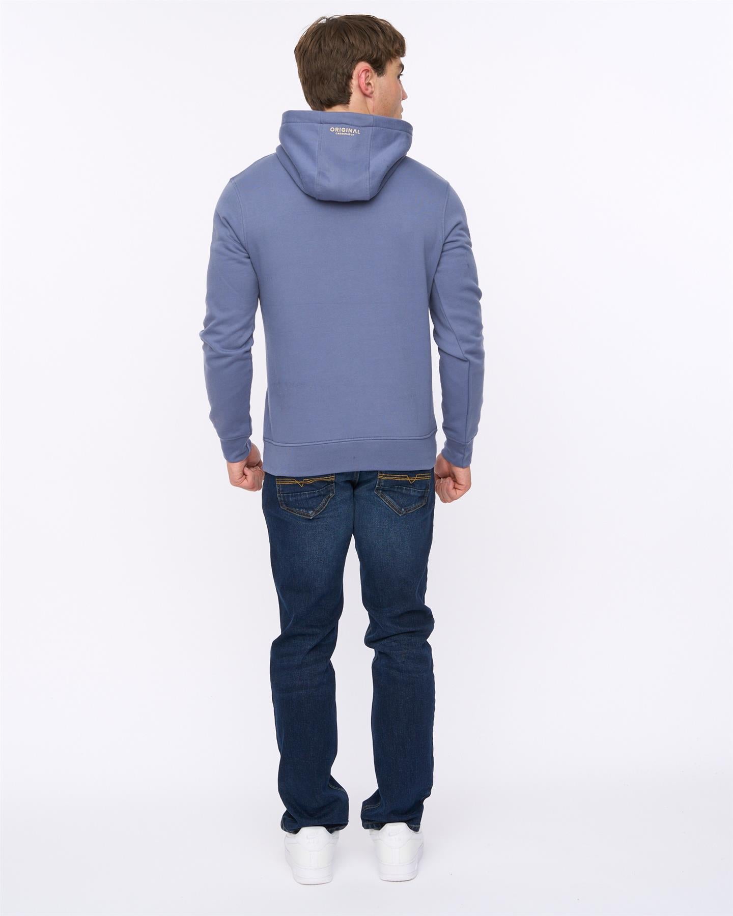 Mens Jamolat Hoodie Denim Blue