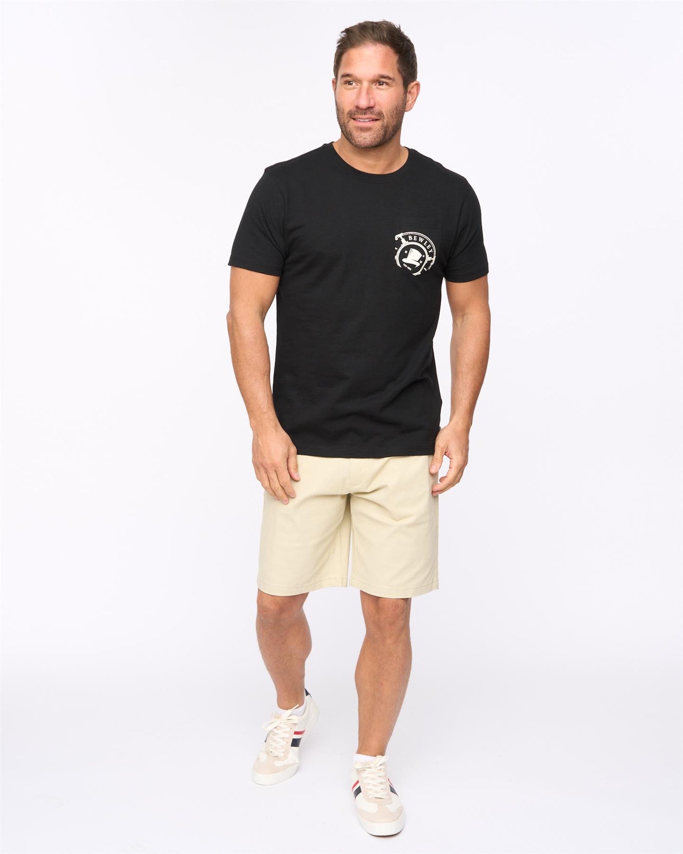 Mens Kinson T-Shirt Black