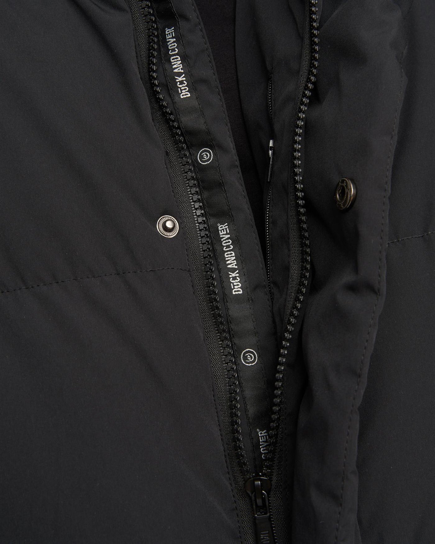 Mens Fletchley Puffer Jacket Black