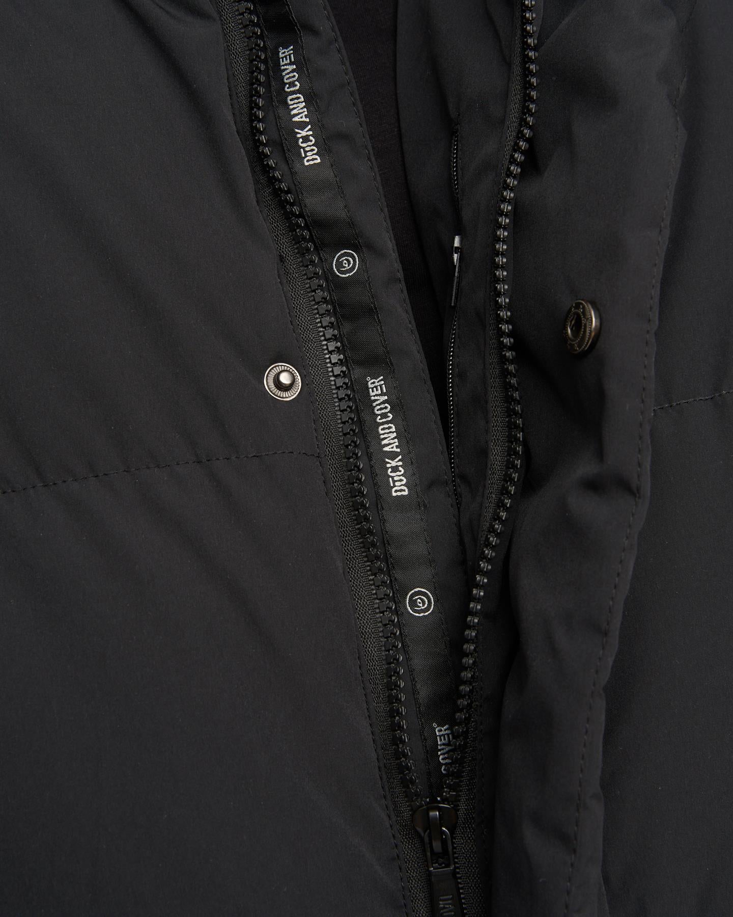 Mens Fletchley Puffer Jacket Black