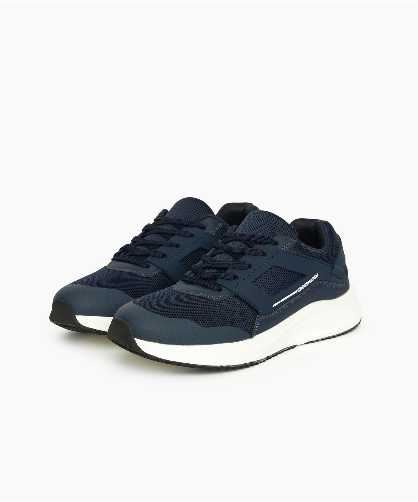 Mens Holywell Flyknit Trainers Navy/White