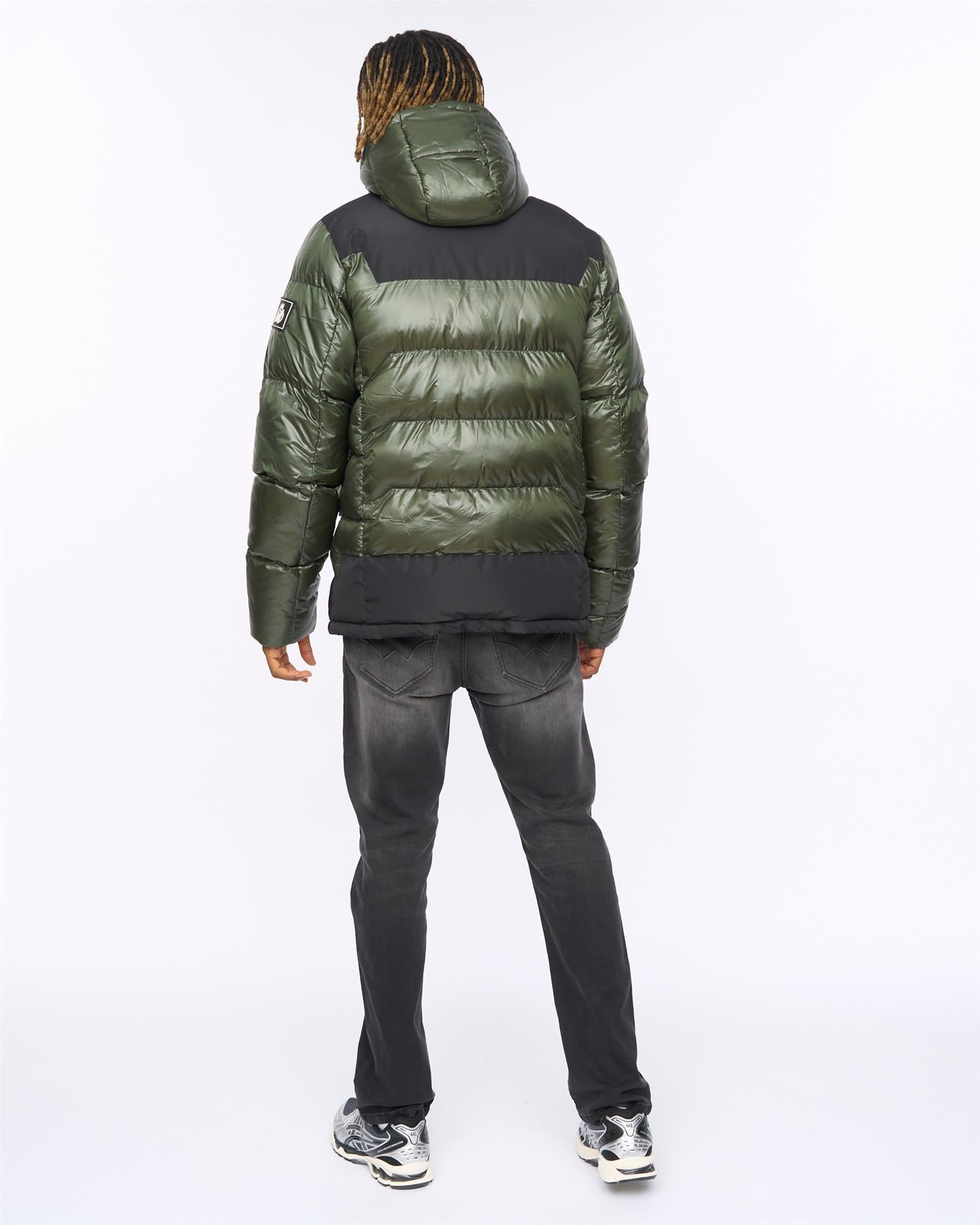 Mens Ascend Puffer Jacket Olive