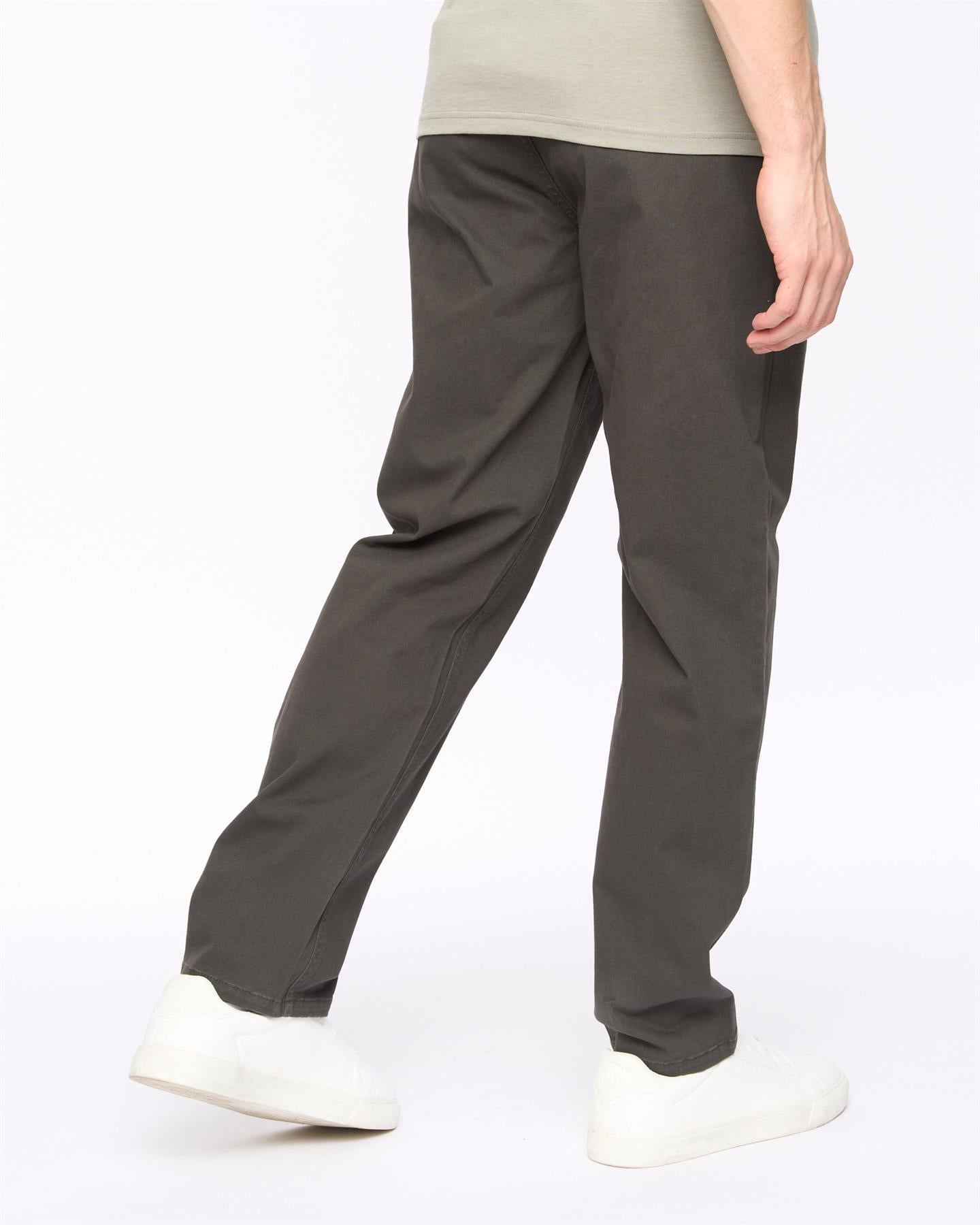 Mens Chalford Baggy Chinos Anthracite