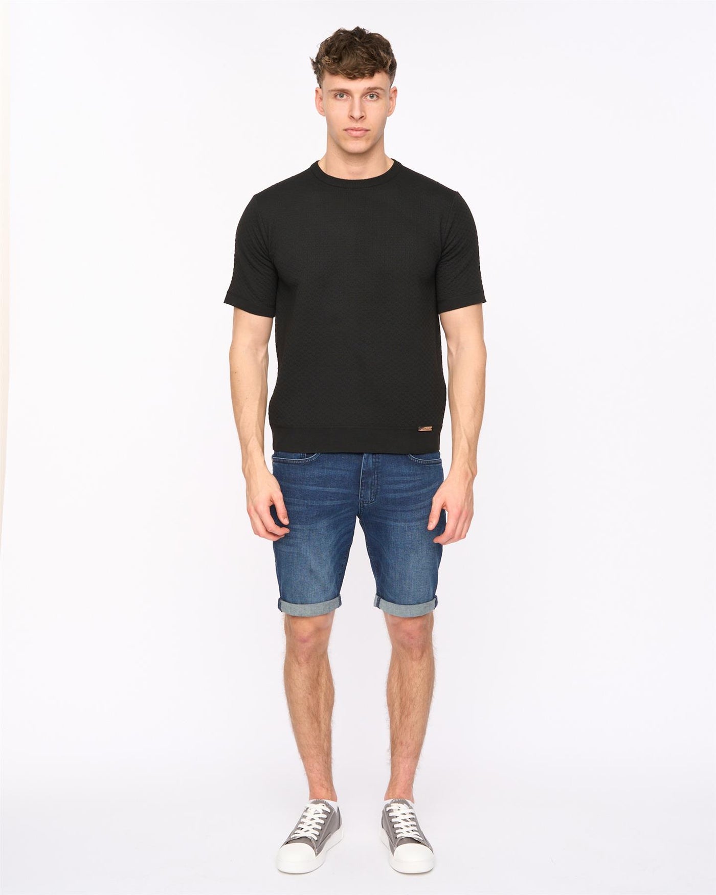Mens Mataso Knit T-Shirt Black
