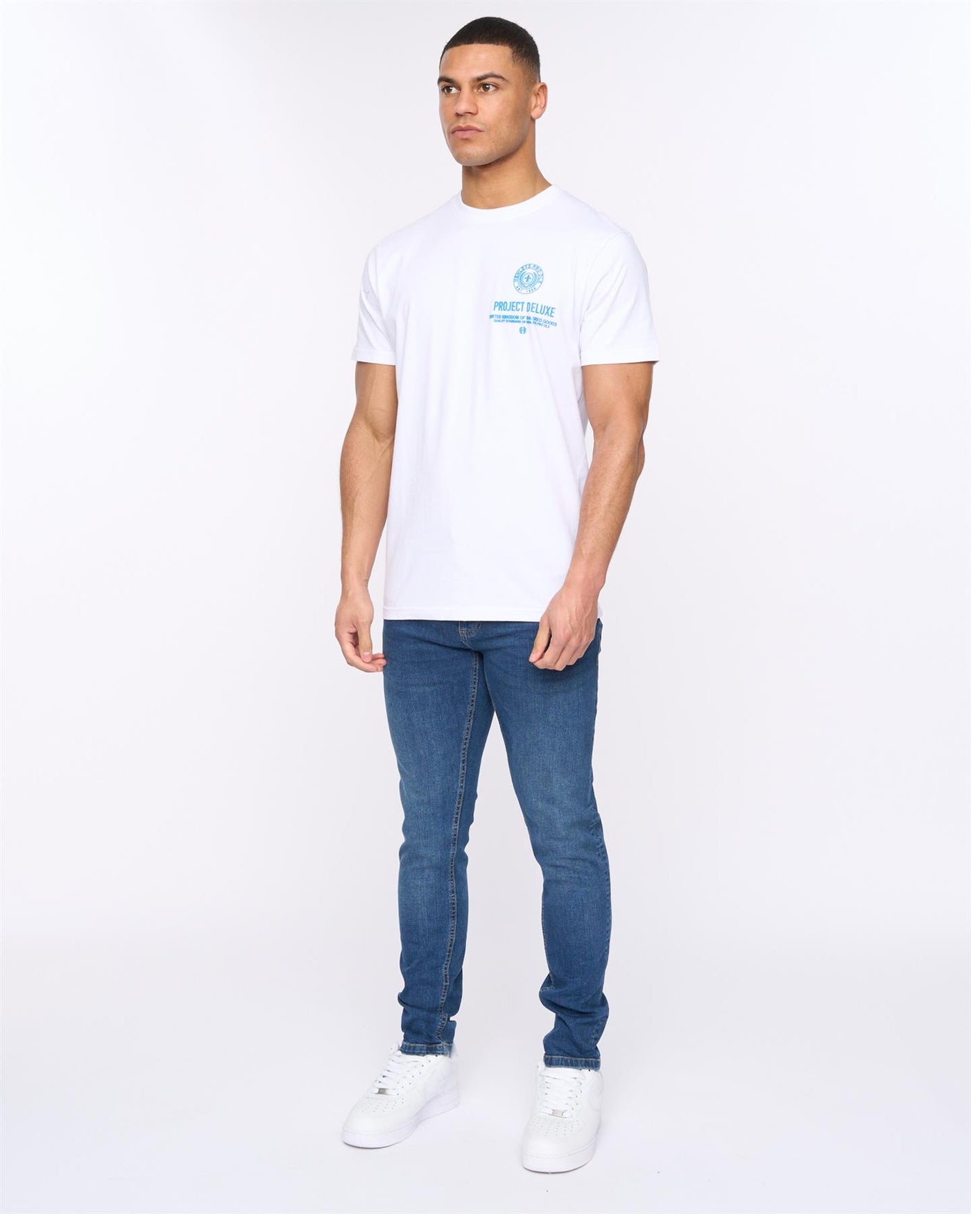 Mens Mayhen Slim Fit Jeans Stone Wash