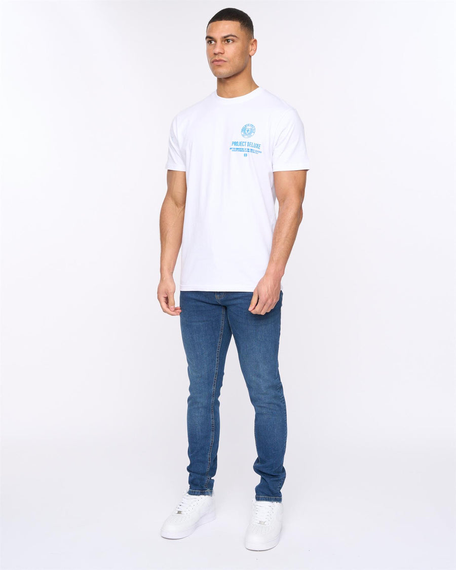 Mens Mayhen Slim Fit Jeans Stone Wash