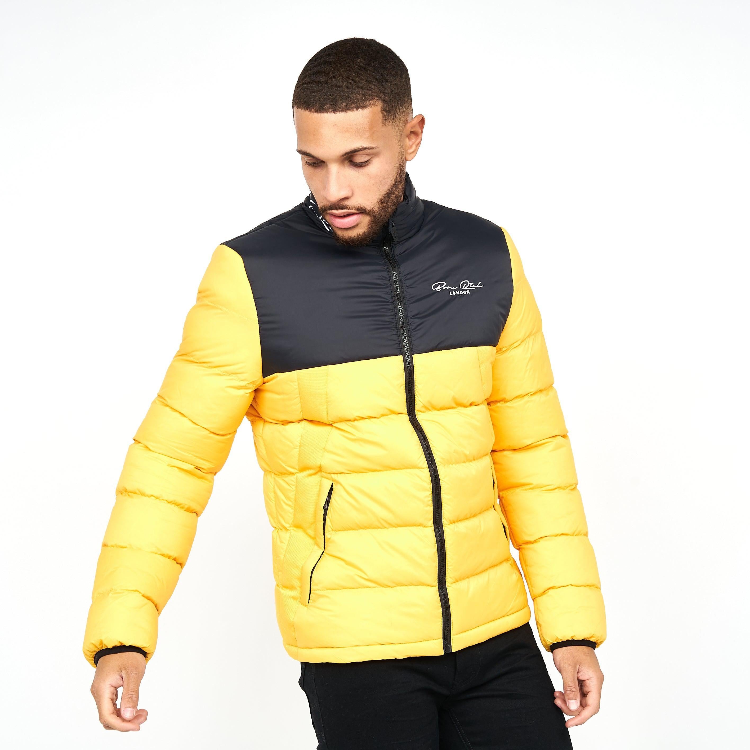 Mens Lyden Puffa Jacket Yellow