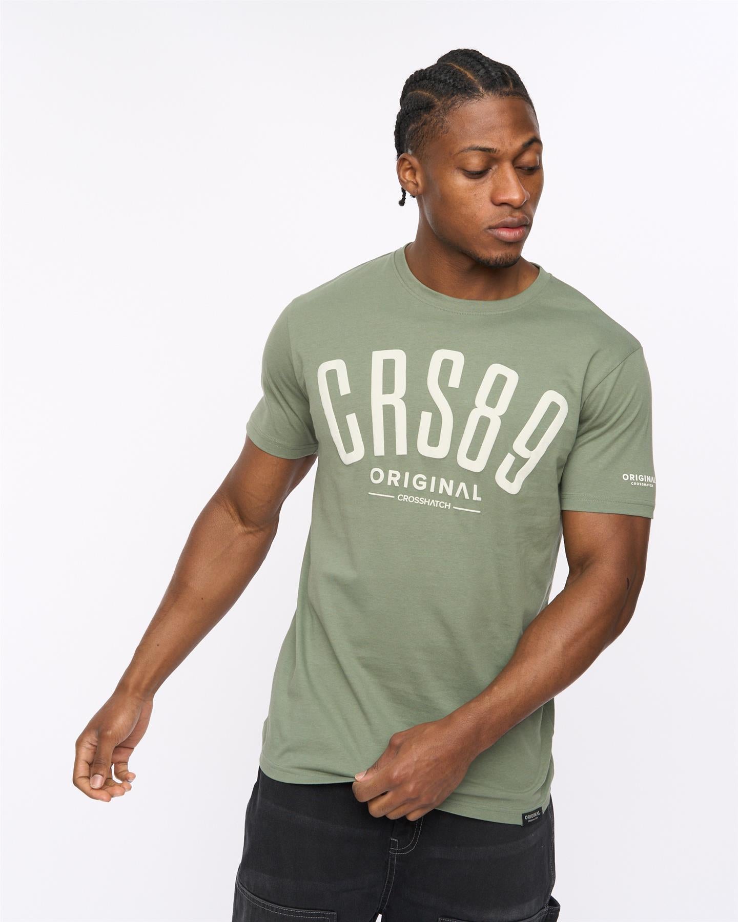 Mens Hallfell T-Shirt Olive