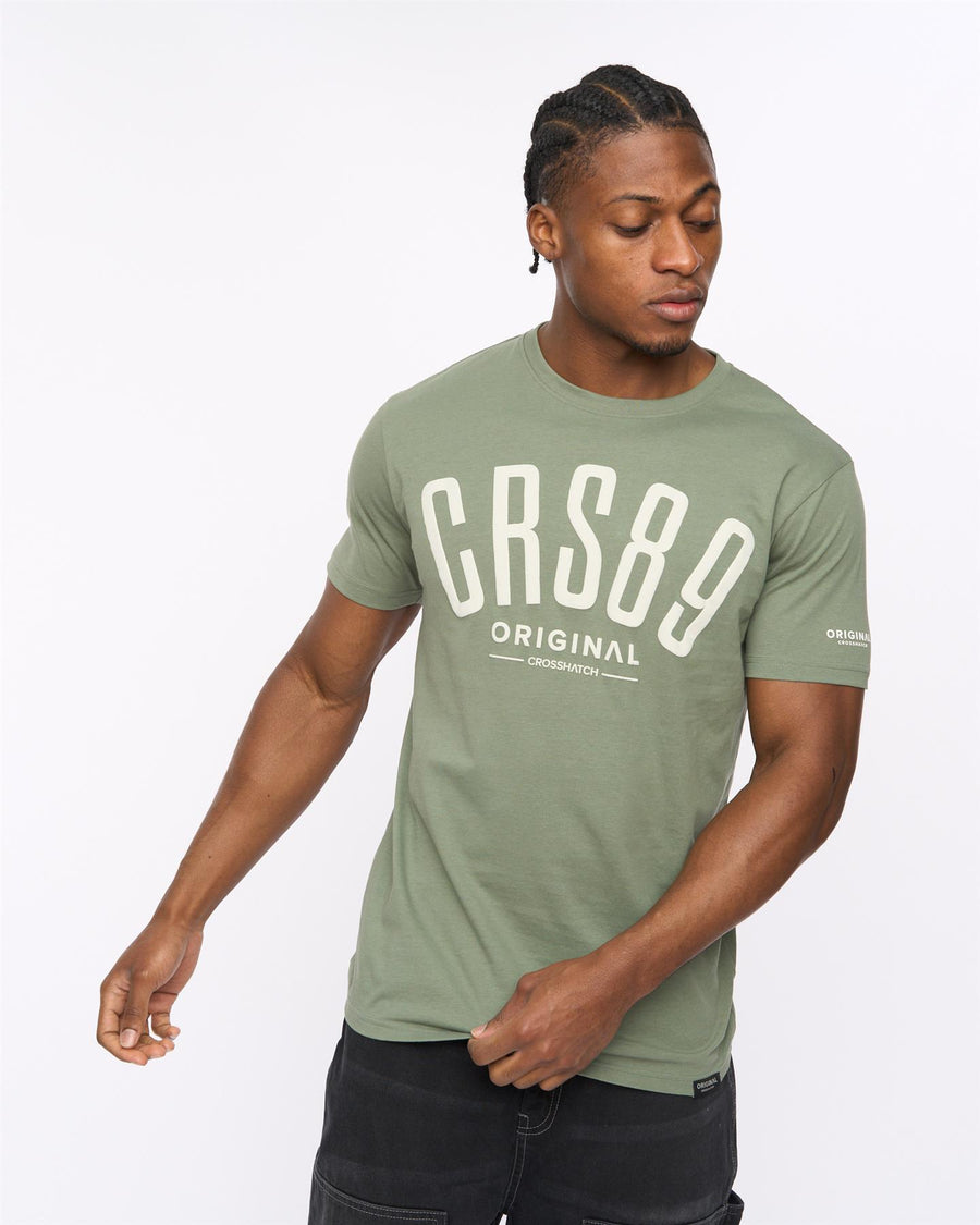 Mens Hallfell T-Shirt Olive