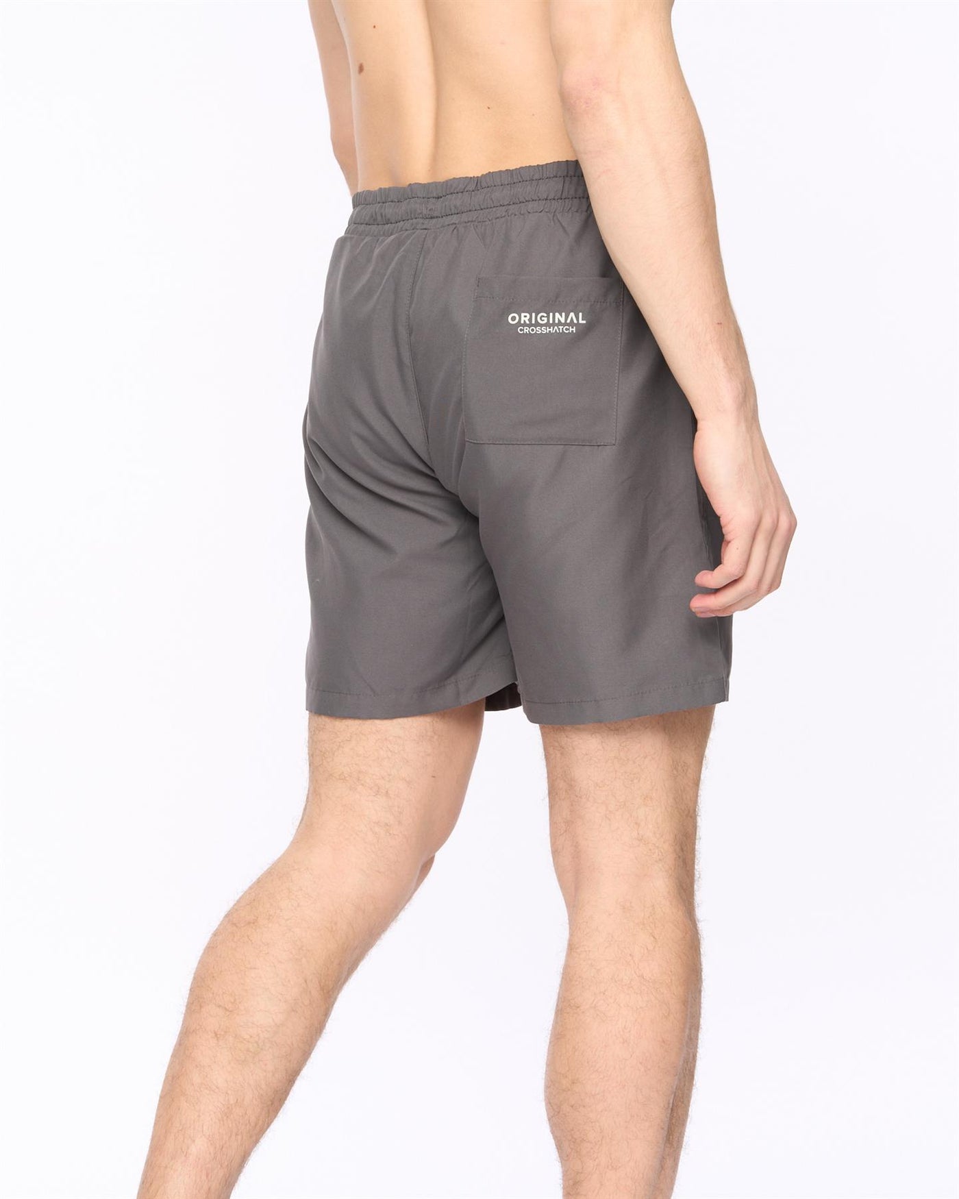 Mens Wabasso Swim Shorts Charcoal