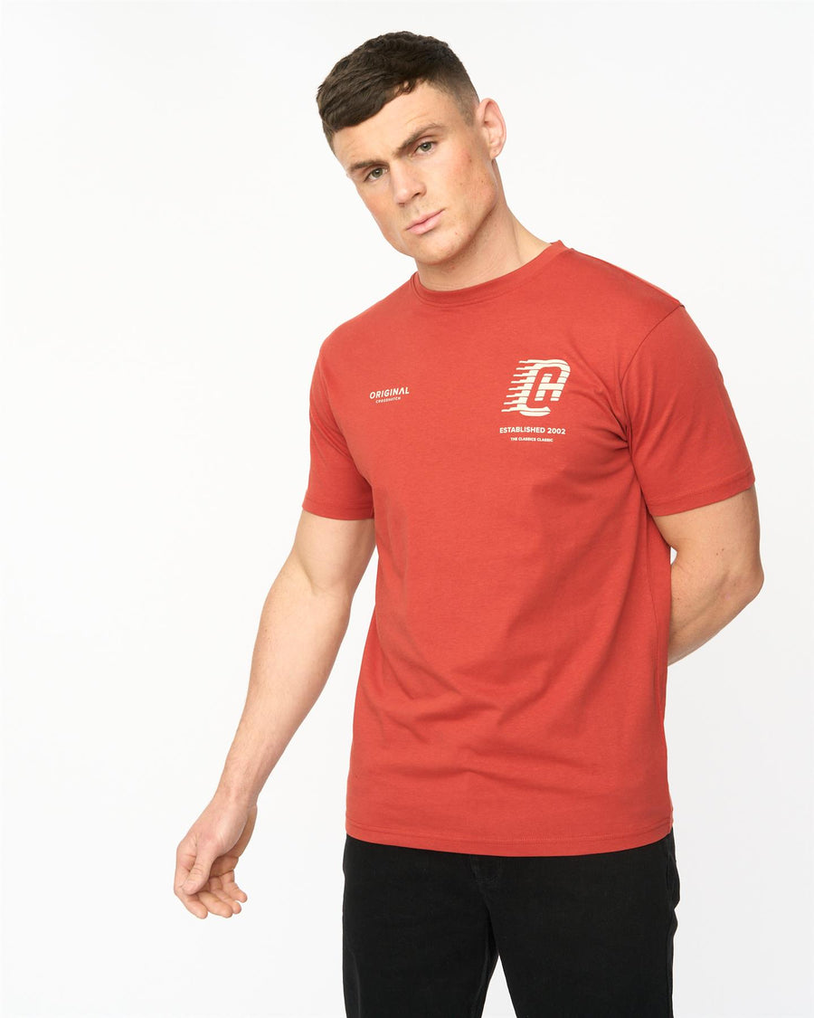 Mens Morville T-Shirt Red