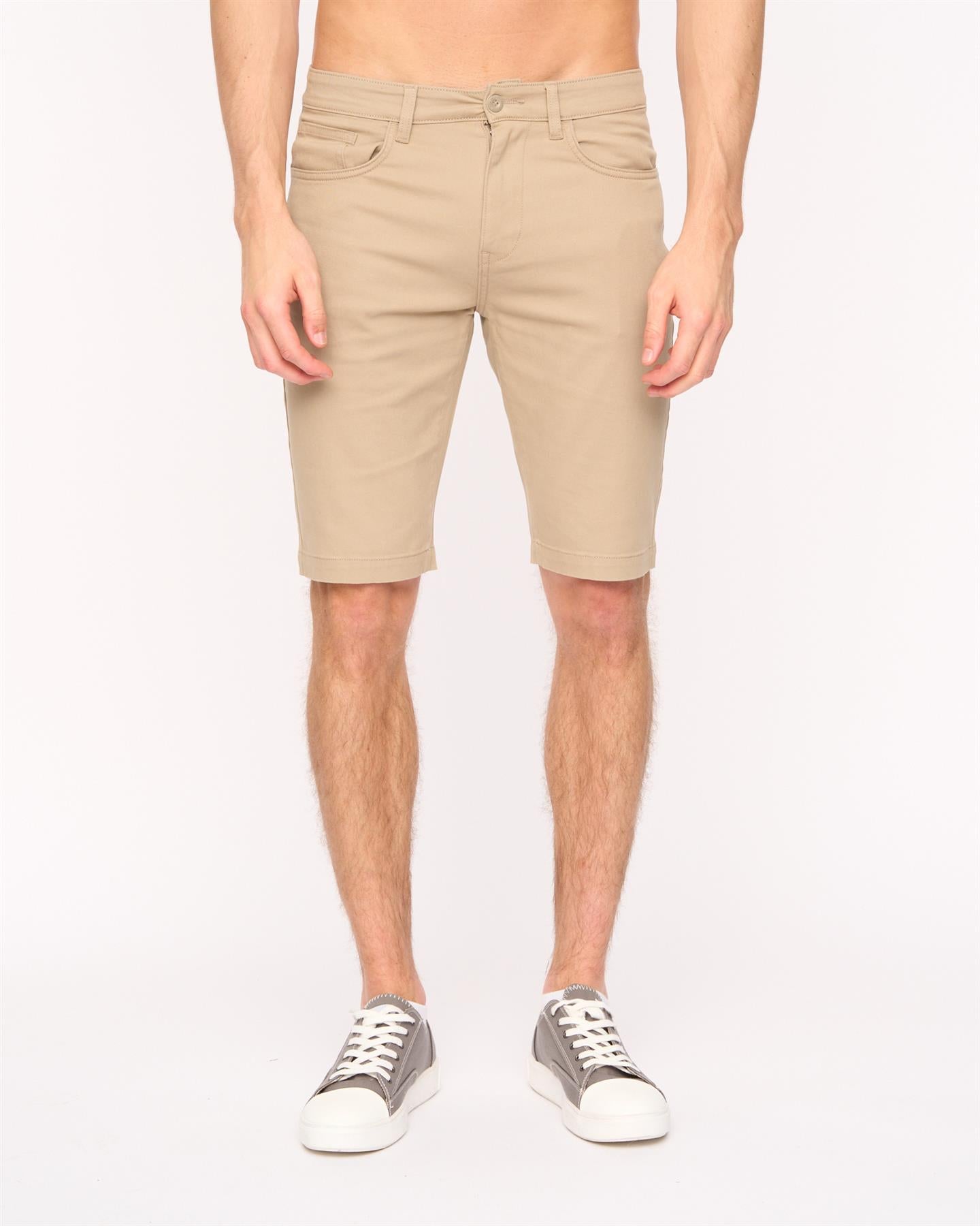 Mens Franztown Shorts Stone