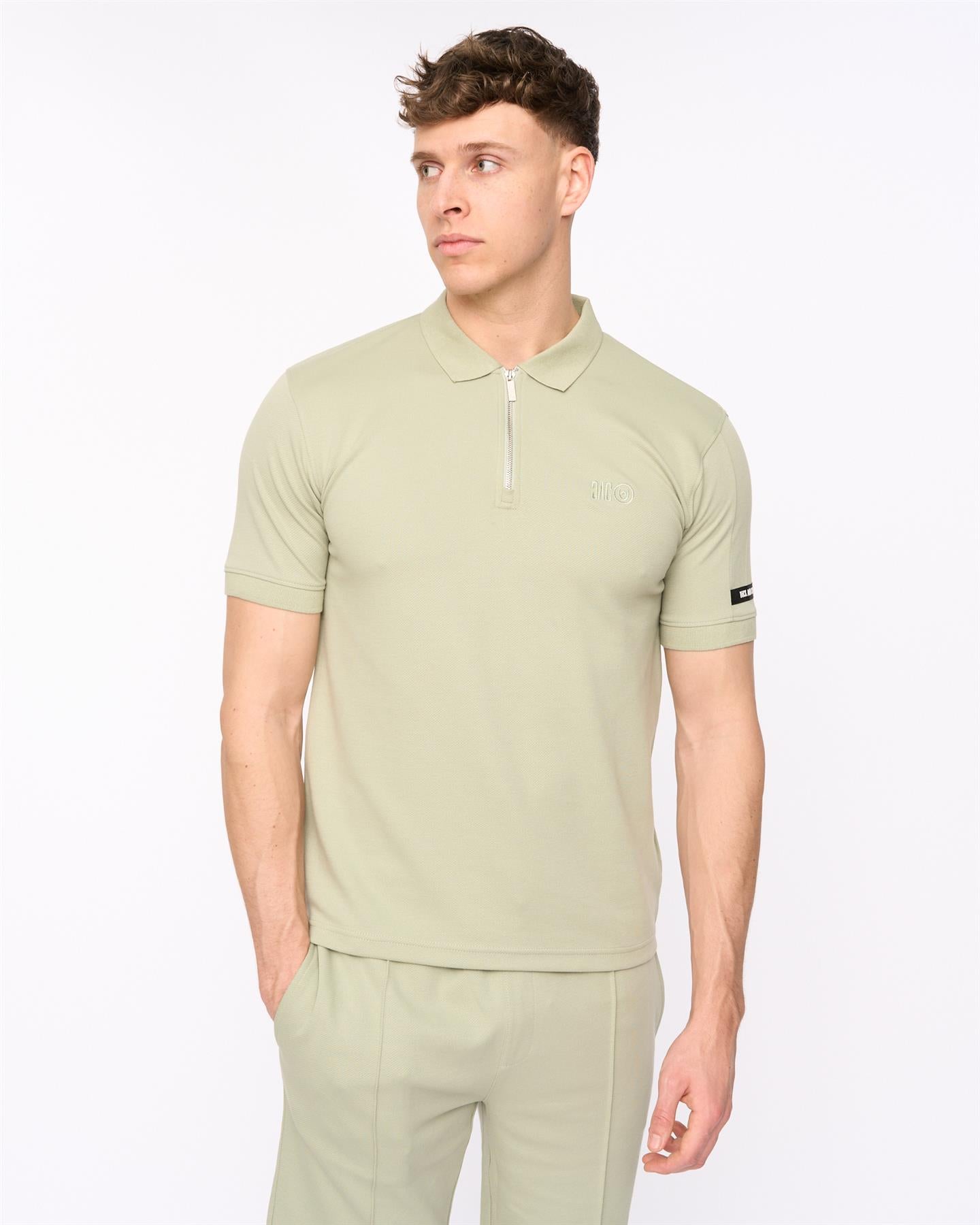 Mens Sherborn Polo Light Olive