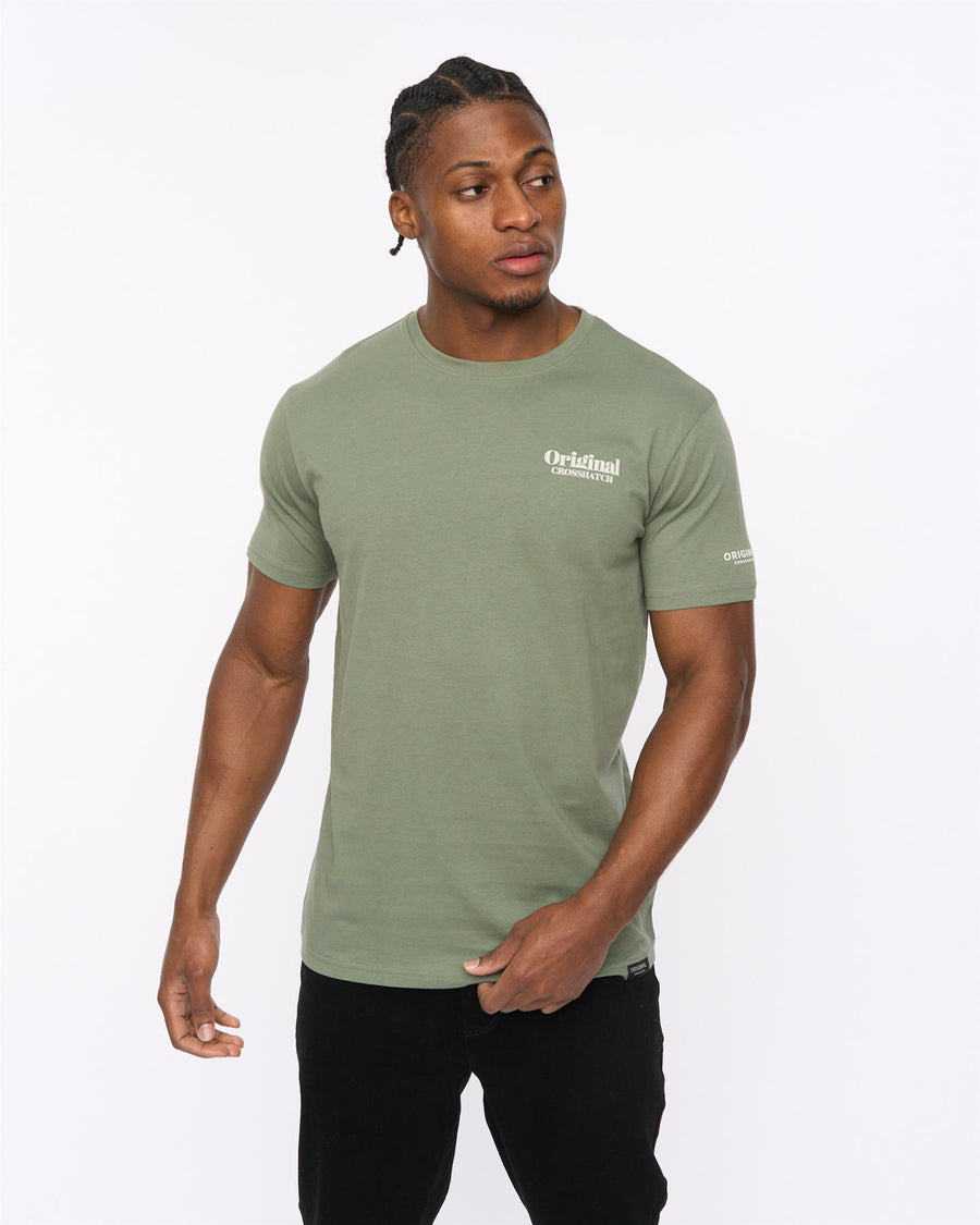 Mens Simtanks T-Shirt Olive