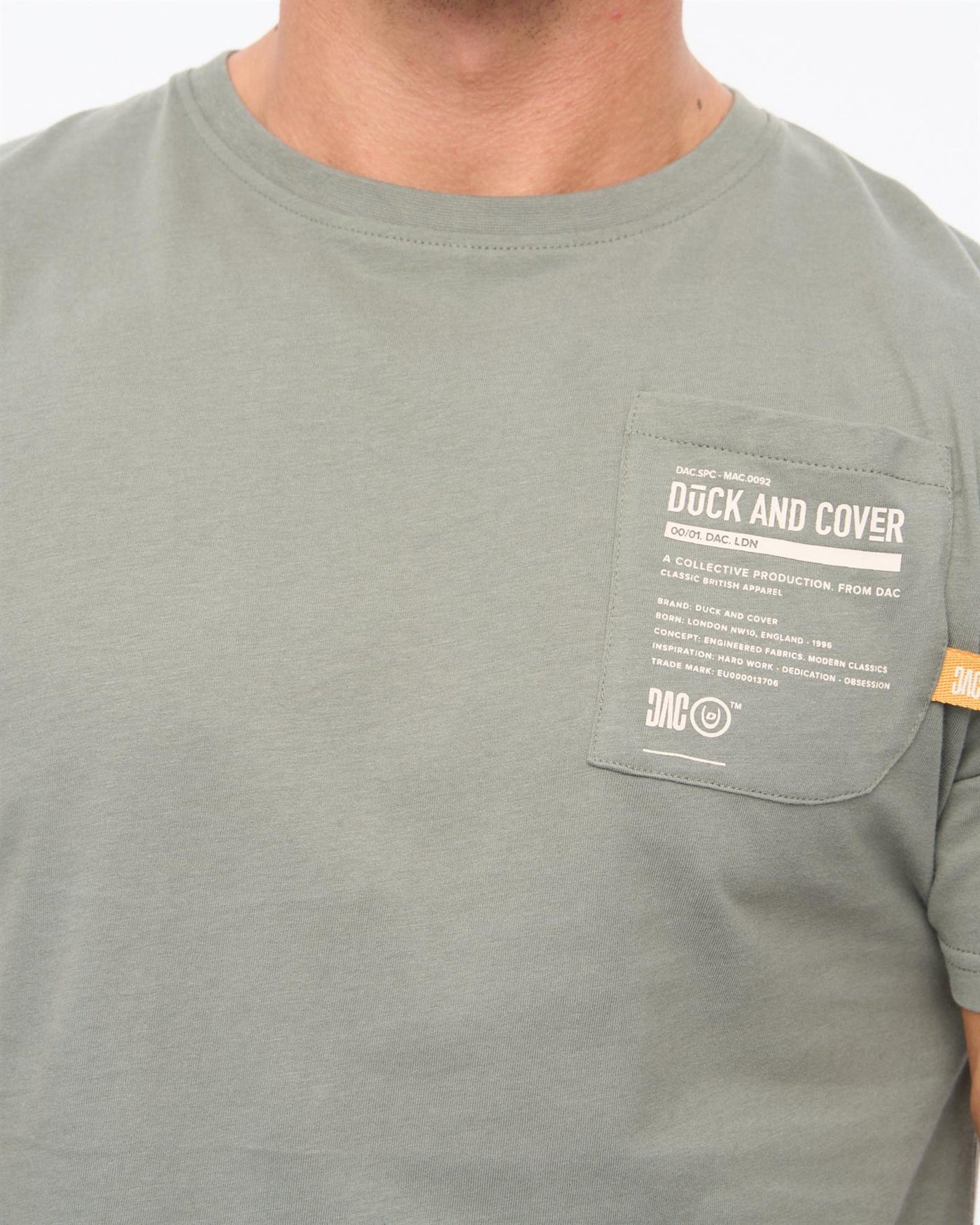 Mens Adamsberg T-Shirt Dark Olive