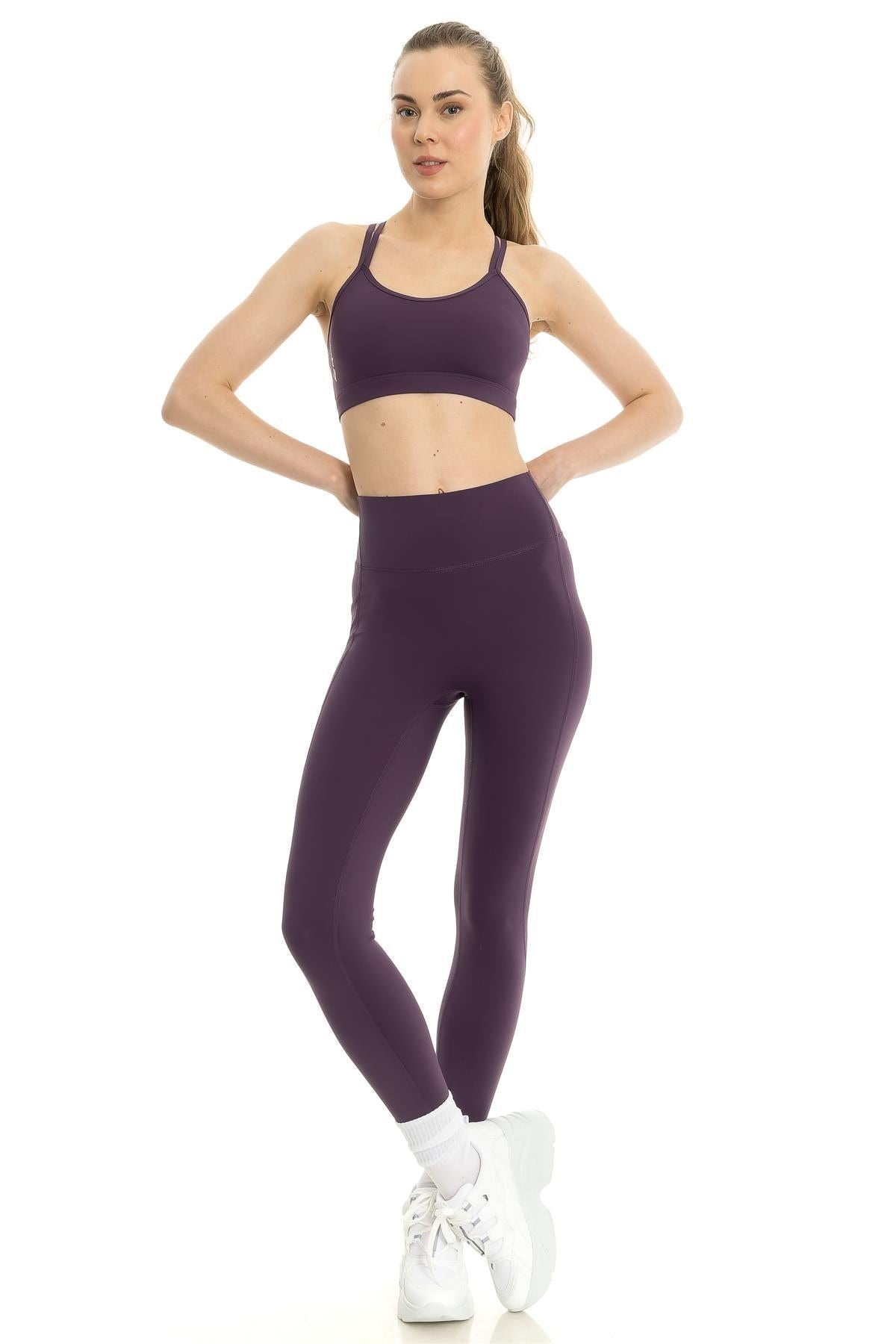 Womens Amaya Sports Bra Plum