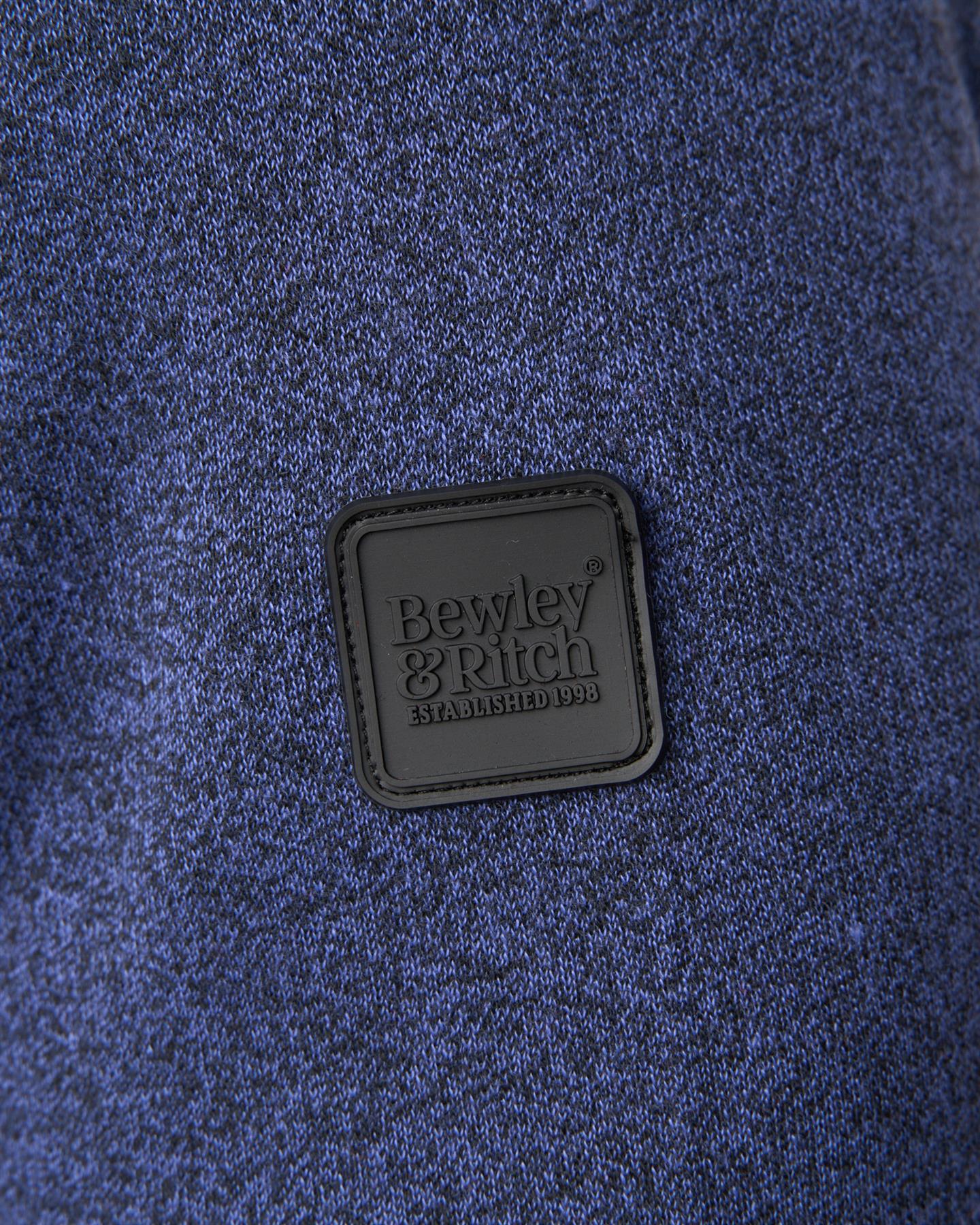 Pepston Crew Neck Jumper Navy Marl