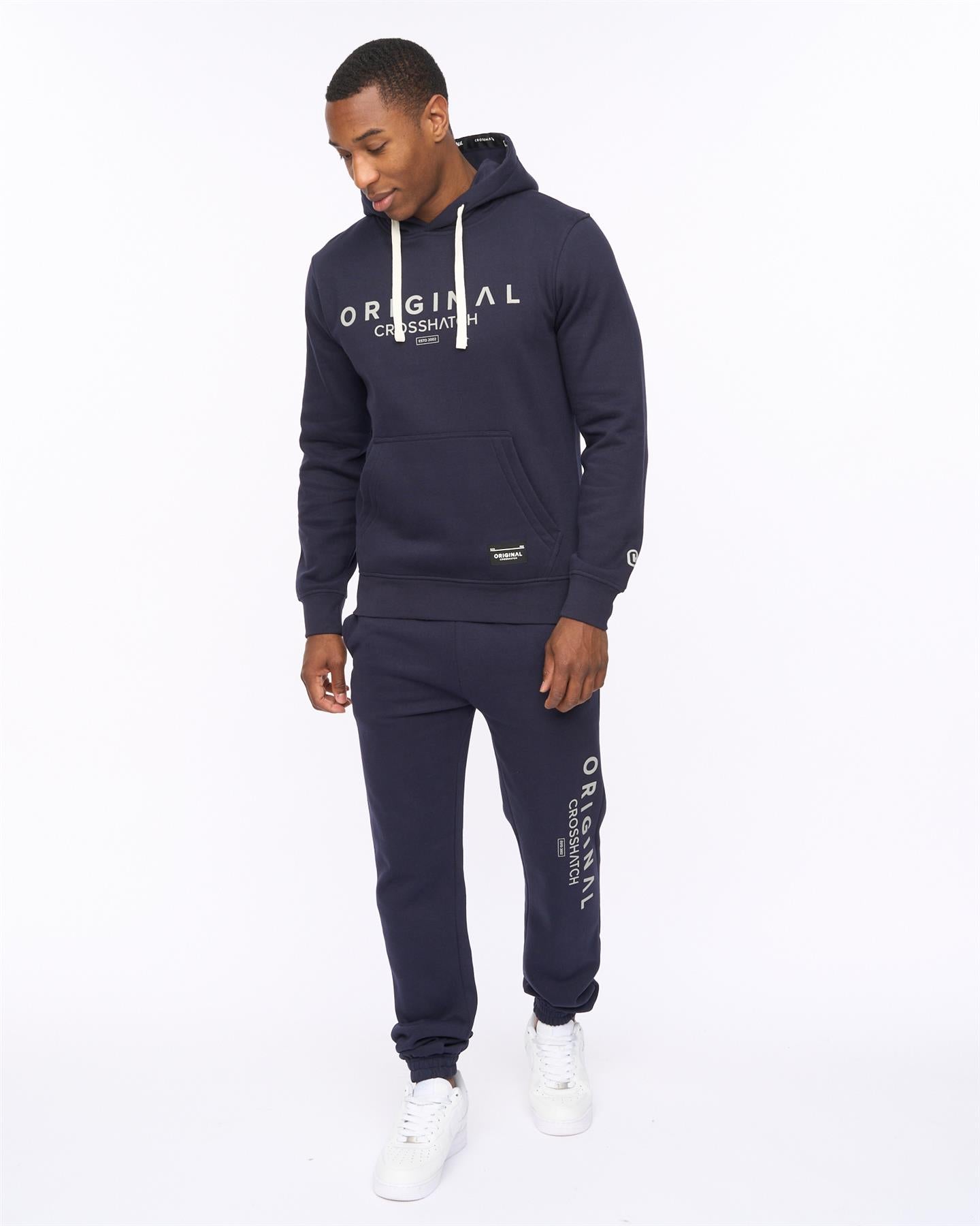 Mens Jamals Hoodie Navy