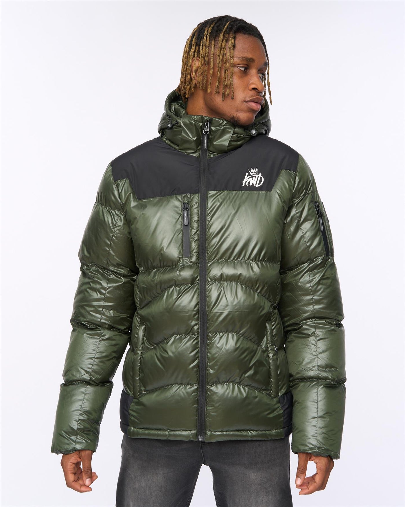 Mens Ascend Puffer Jacket Olive