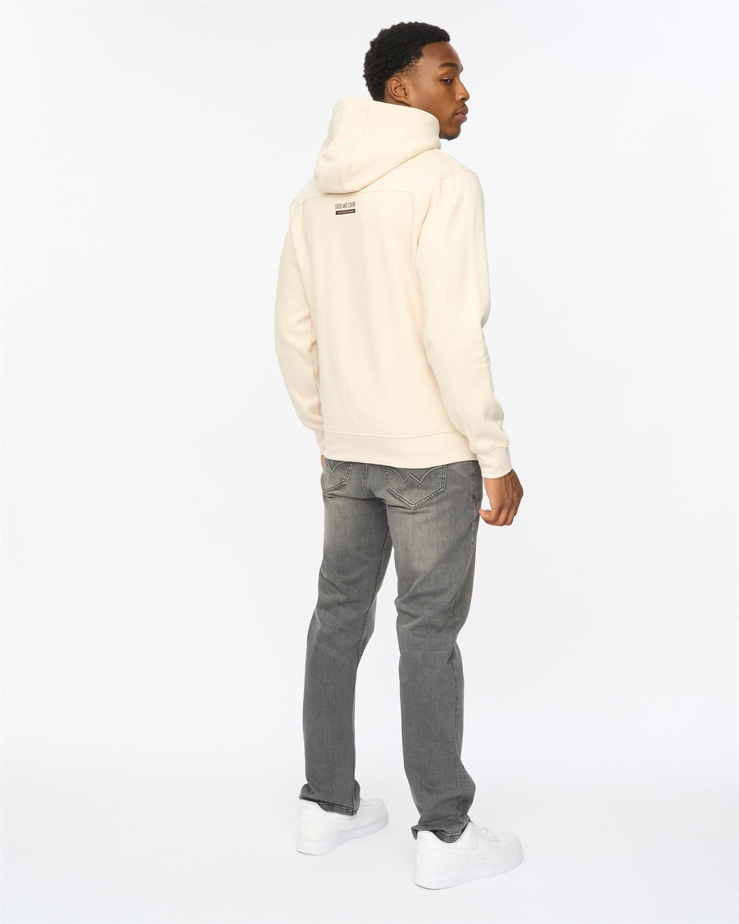 Mens Brammers V2 Hoodie Off White