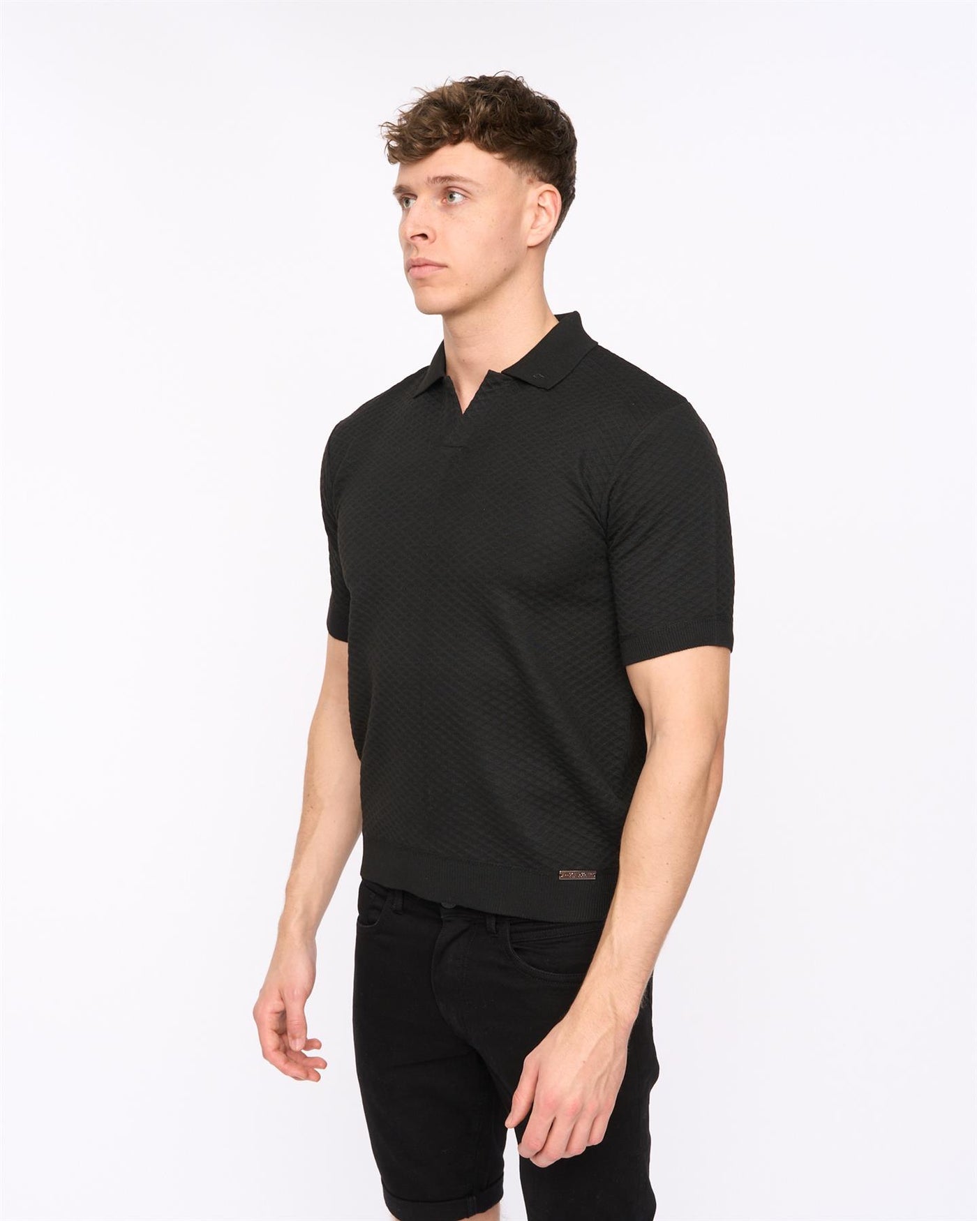 Mens Morwin Polo Black