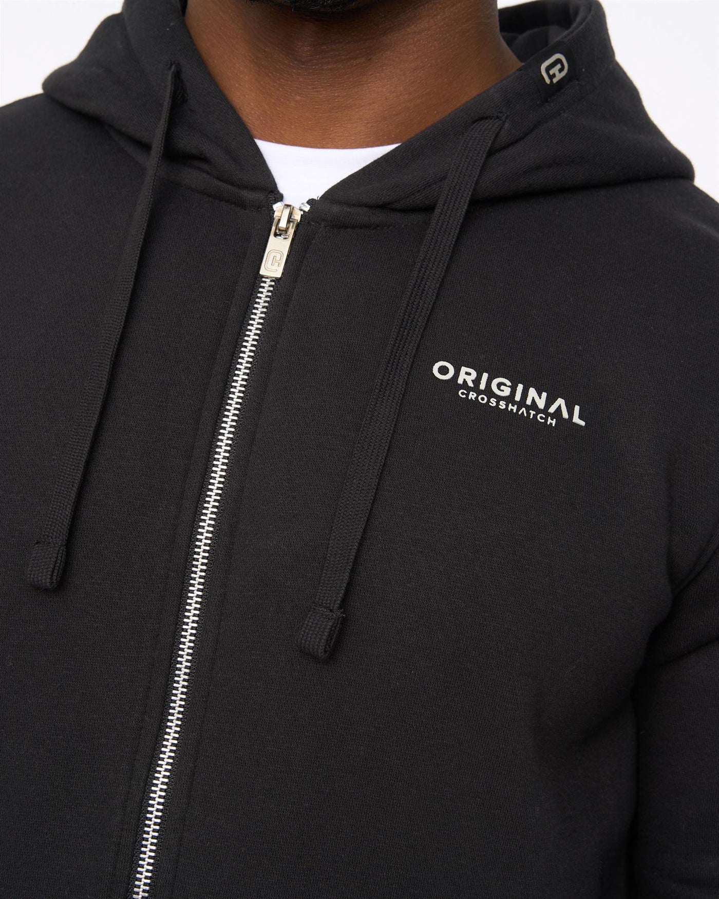 Mens Allmoor Zip Thru Hoodie Black