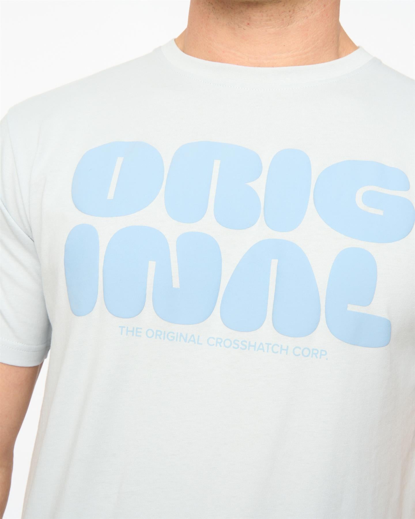 Mens Transflate T-Shirt Light Blue
