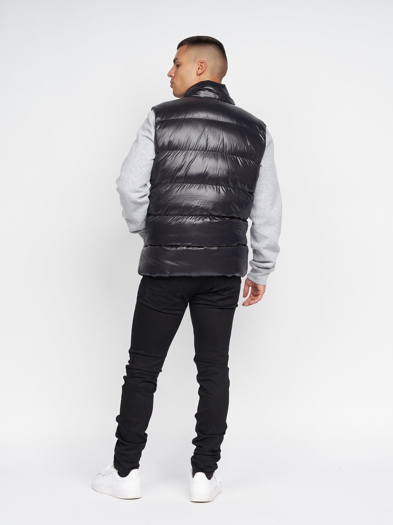 Henrico Detachable Hood Gilet Black