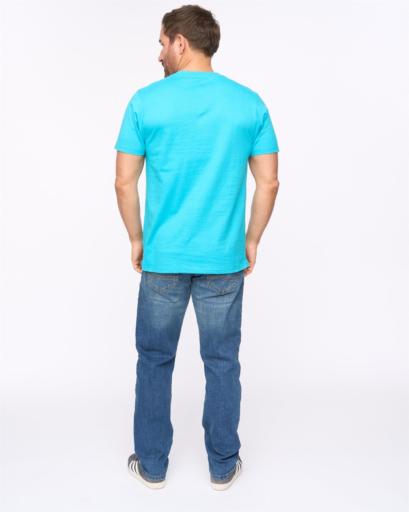Mens Garside T-Shirt Turquoise