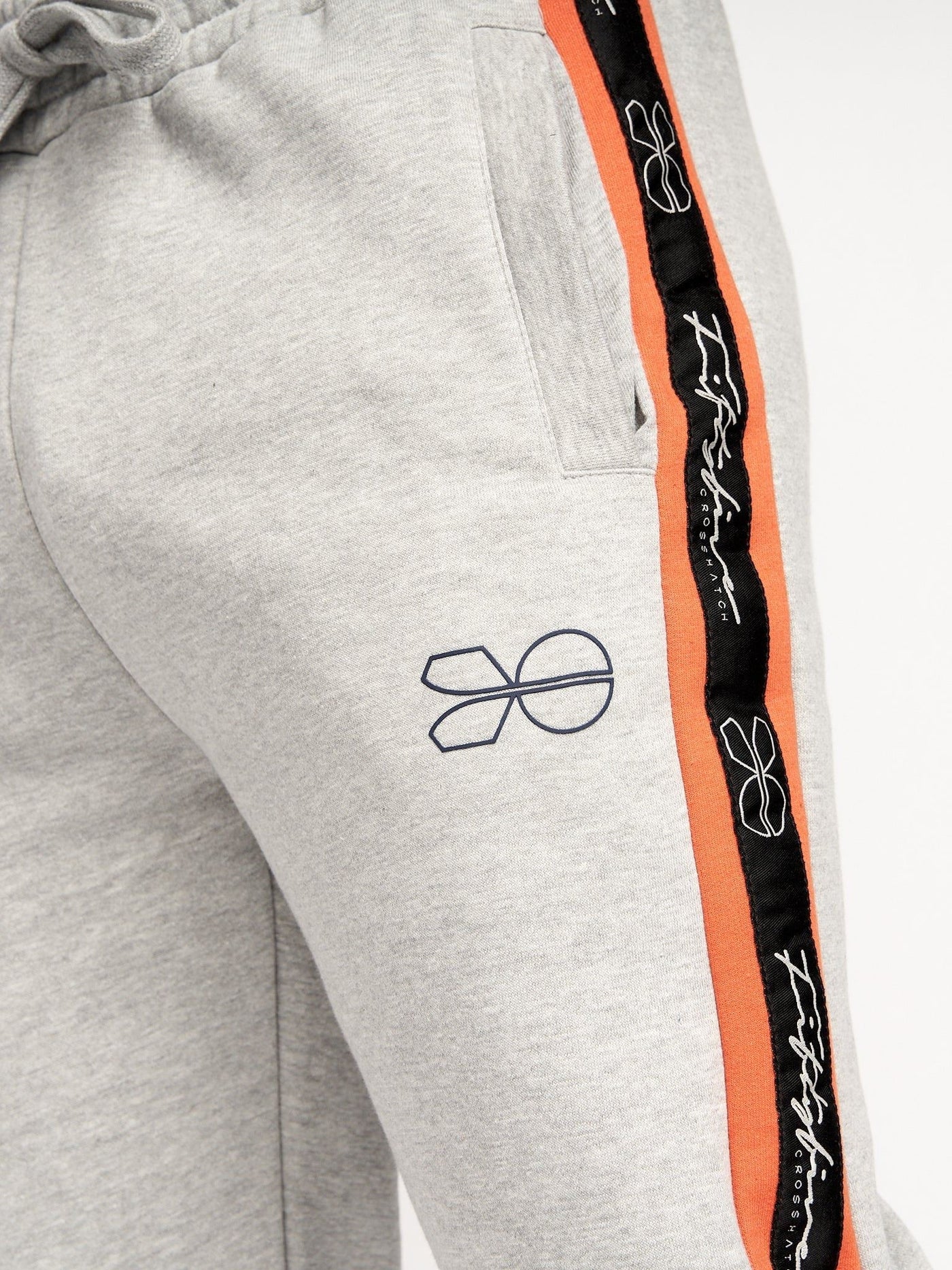 Mens Stoneage Joggers Grey Marl