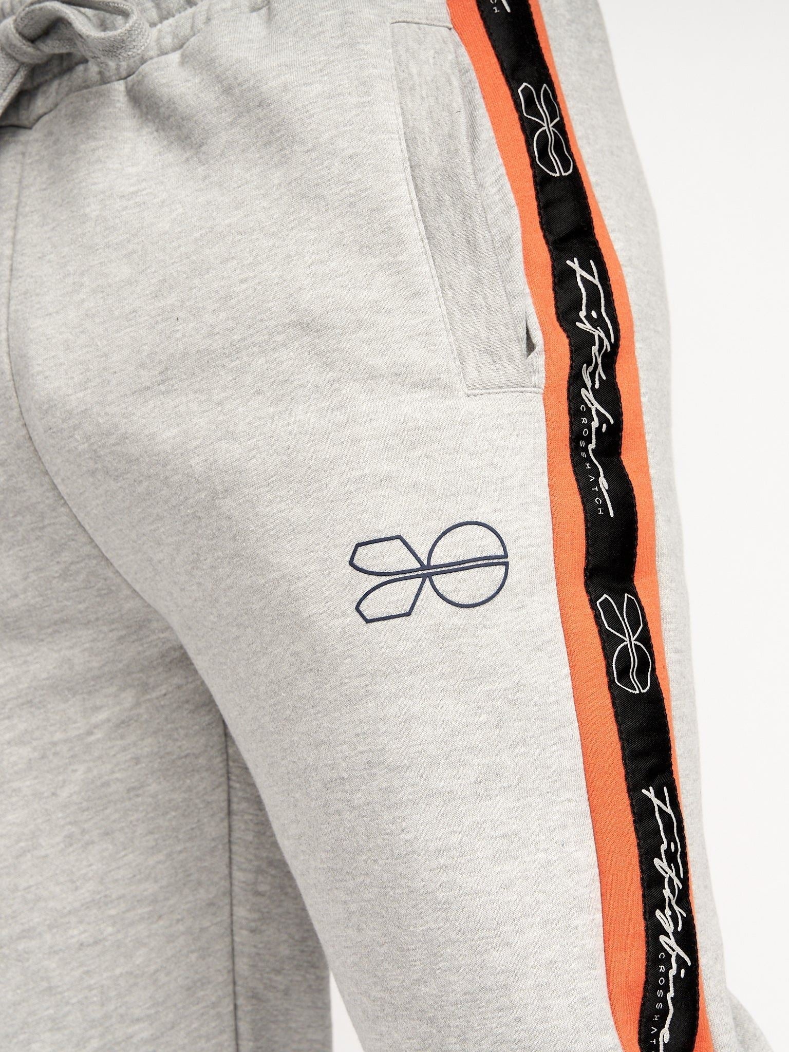 Mens Stoneage Joggers Grey Marl