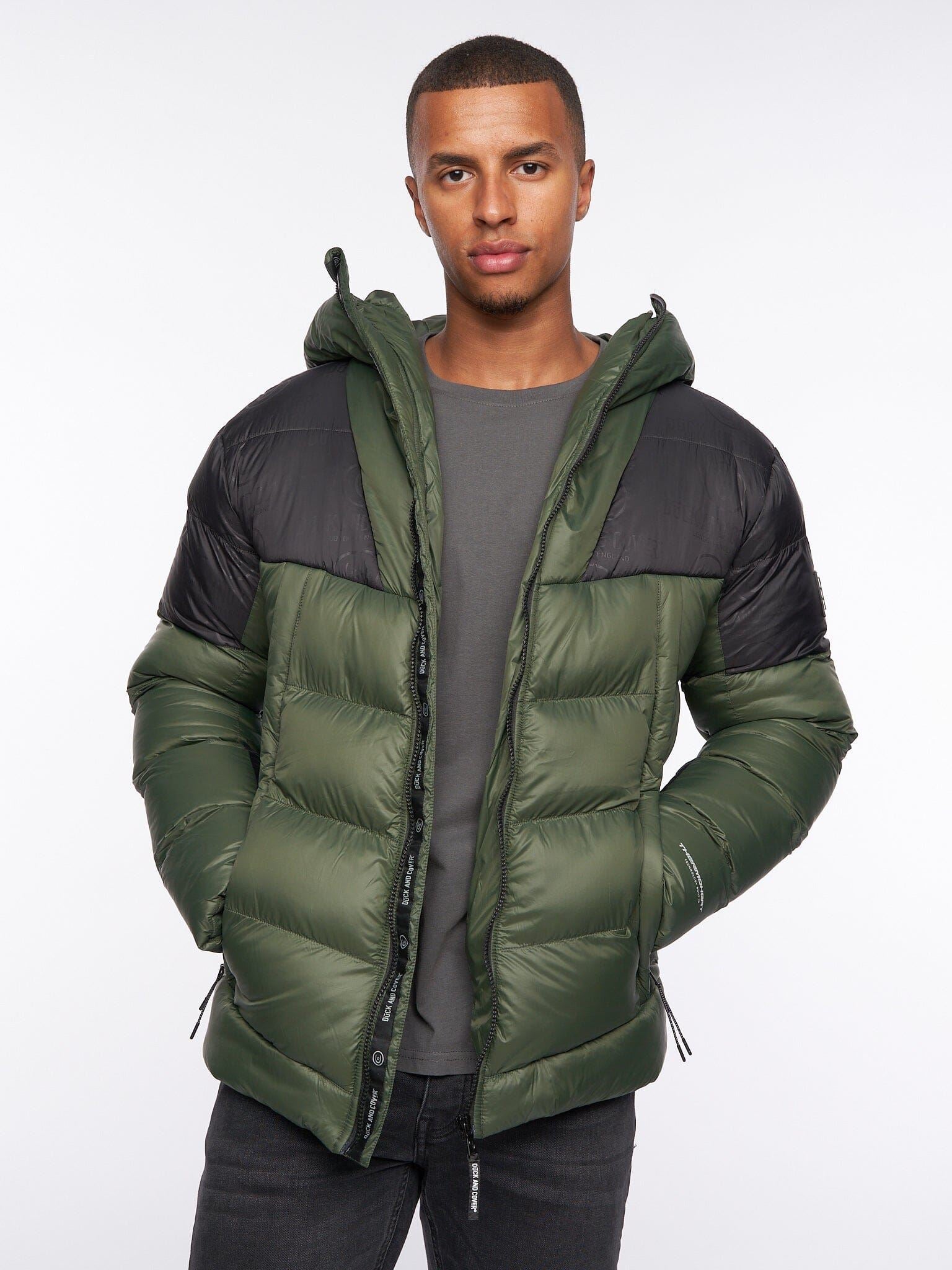 Raymax Padded Jacket Dark Olive