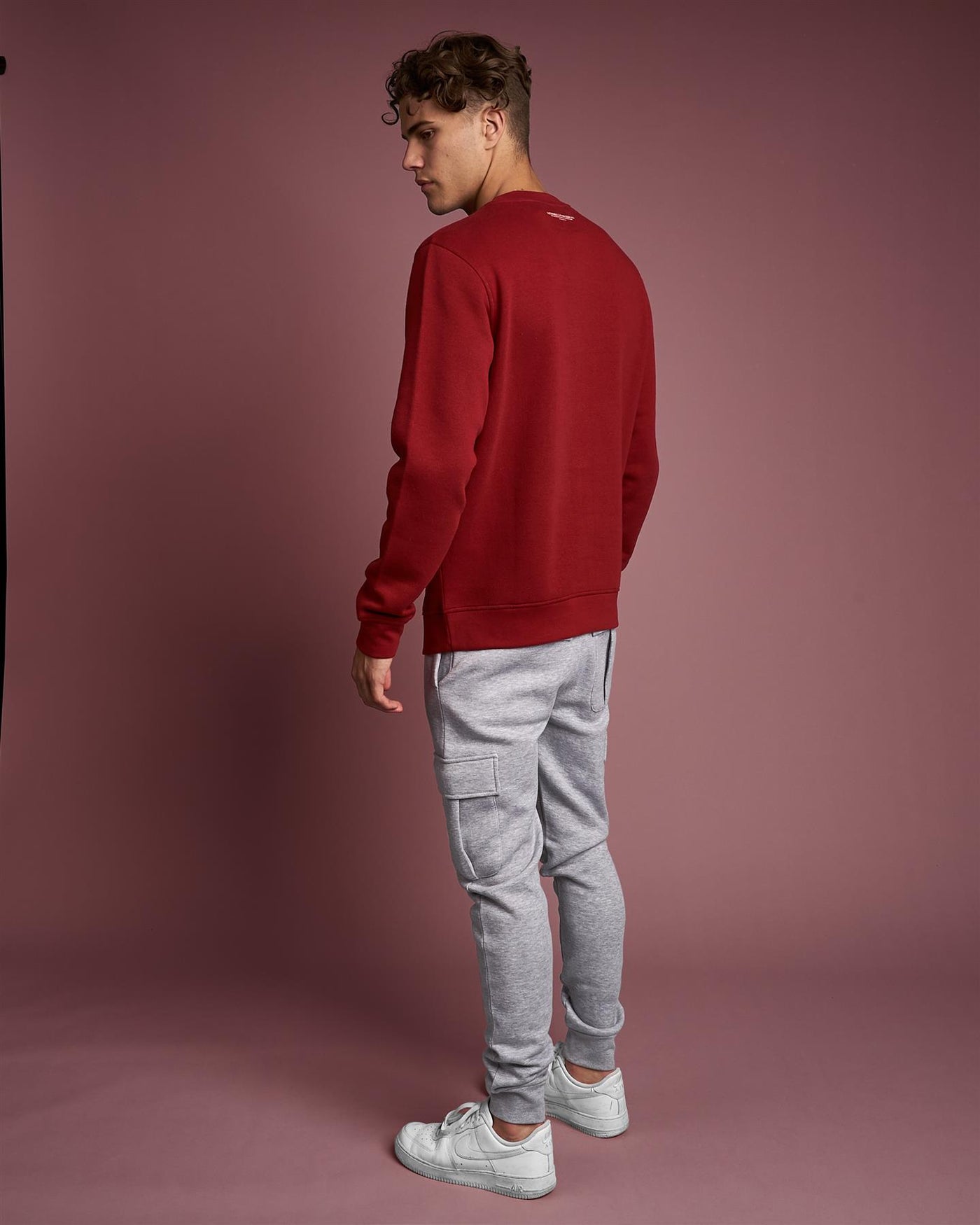 Cranwood Crew Sweat Red